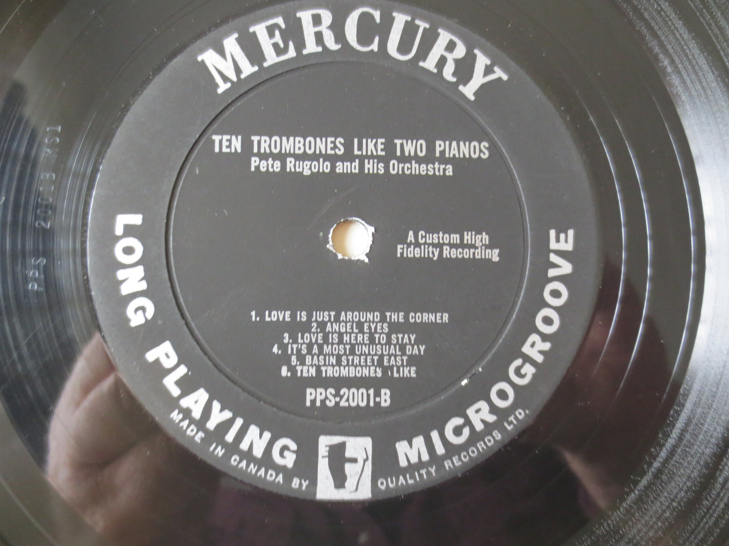 PETE RUGOLO, 10 TROMBONES, 2 Pianos, Jazz Record, Jazz Album, Vinyl Lp, Pete Rugolo Record, Pete Rugolo lps, 1974 Records