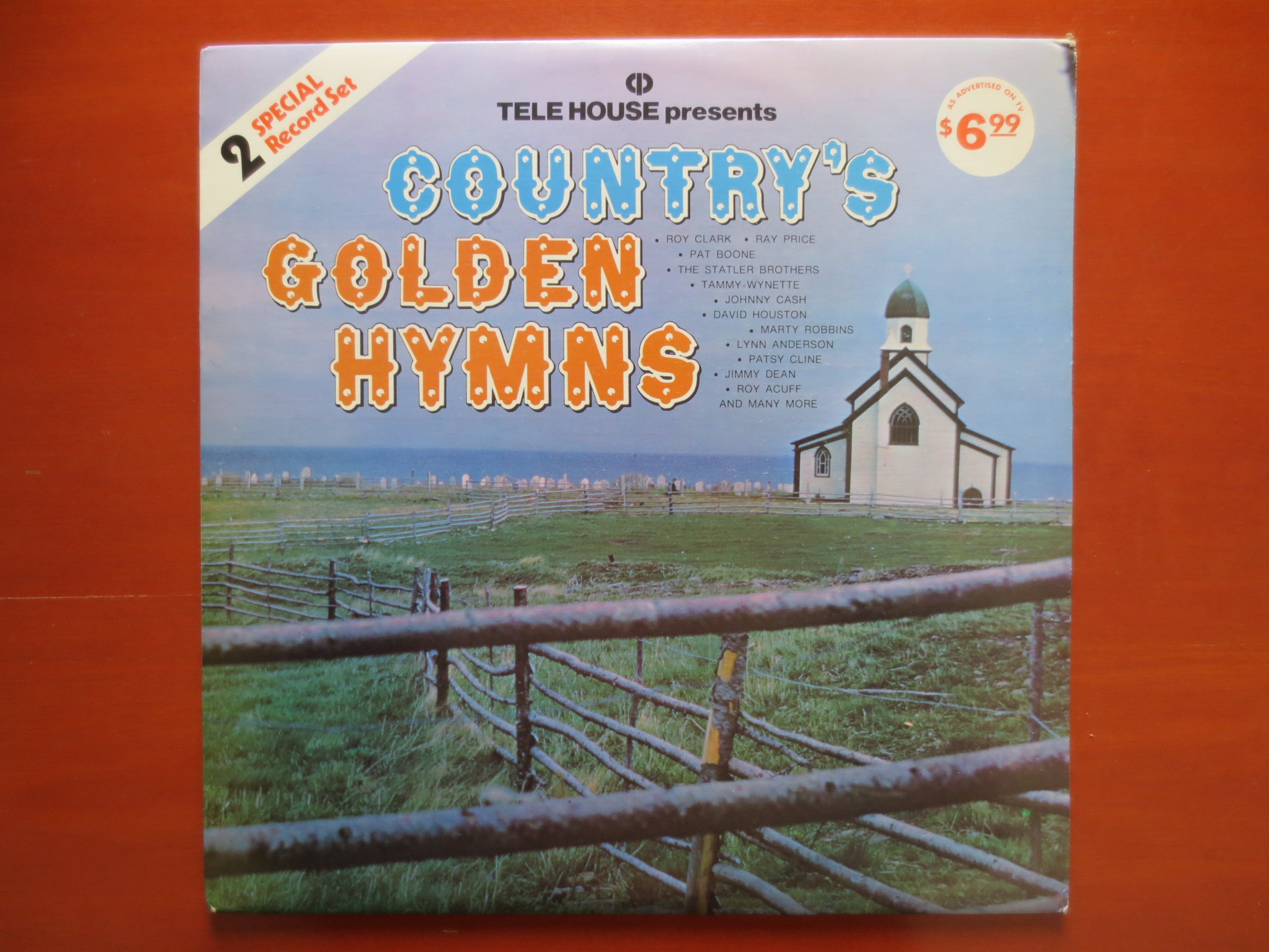 Country's Golden Hymns (1967) Double Vinyl LP