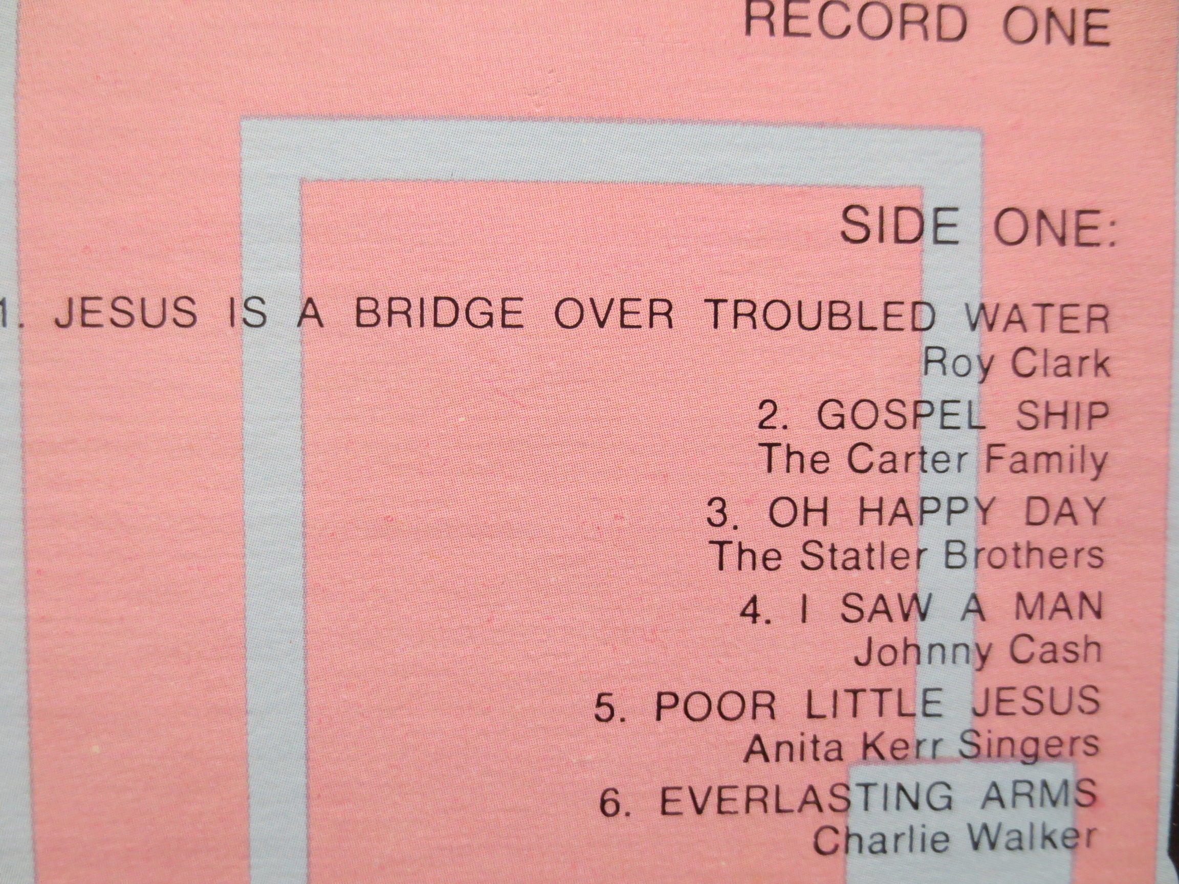 Country's Golden Hymns (1967) Double Vinyl LP