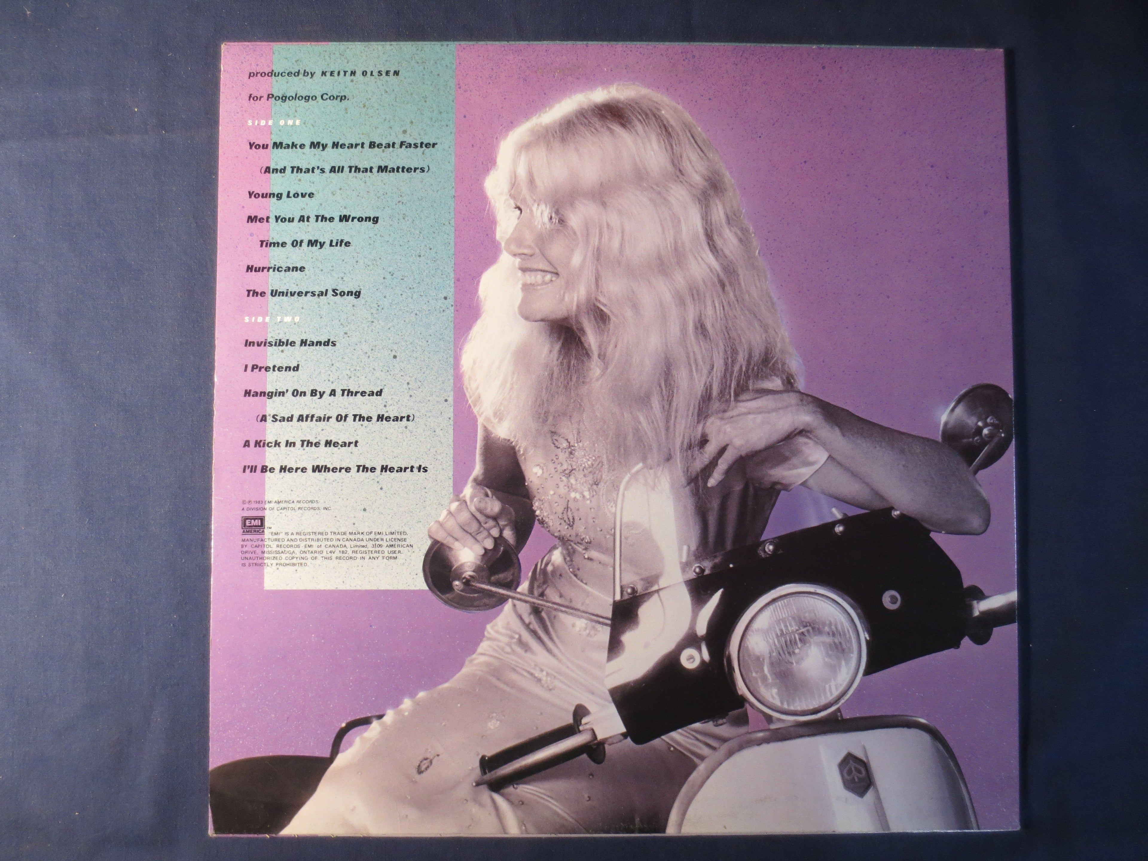 Kim Carnes – Café Racers (1983) Vinyl LP