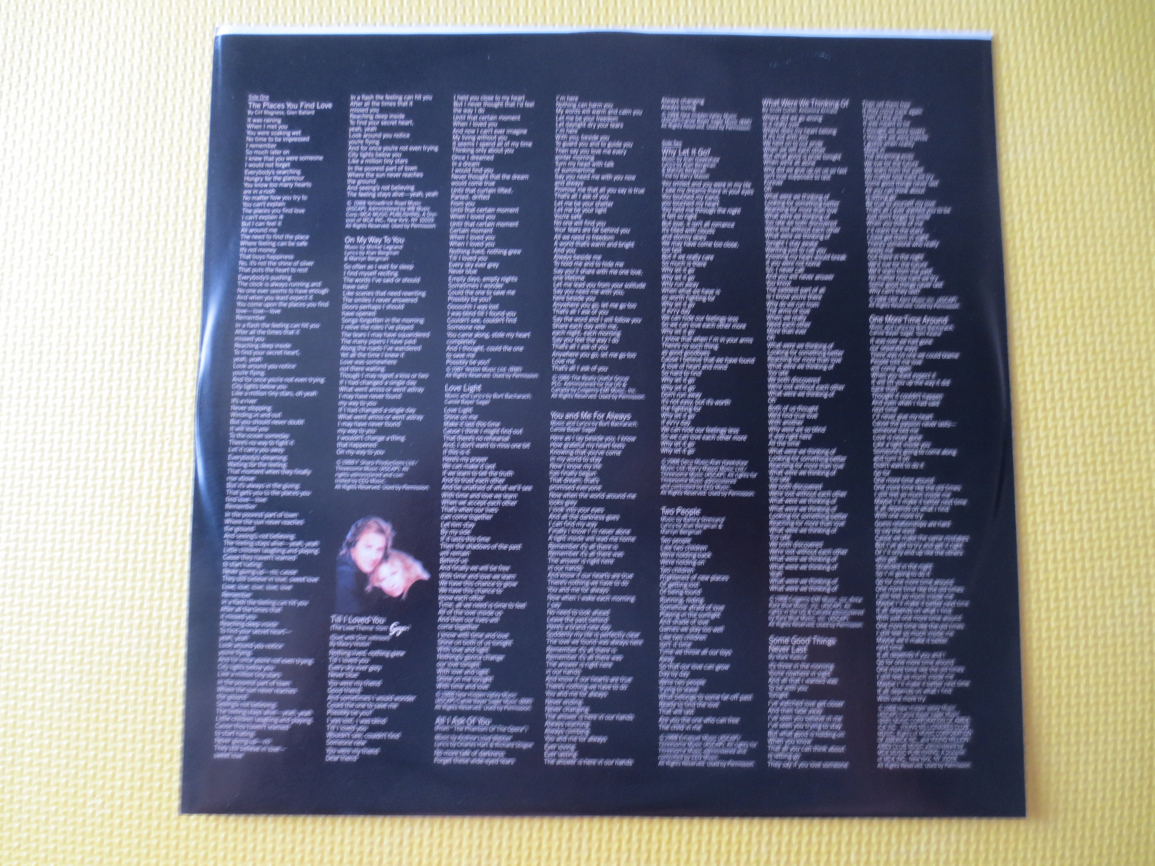 Barbra Streisand – Till I Loved You (1988) Vinyl LP
