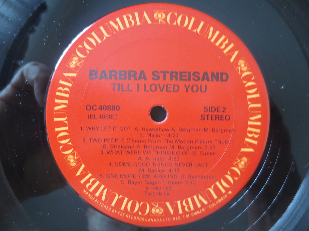 Barbra Streisand – Till I Loved You (1988) Vinyl LP