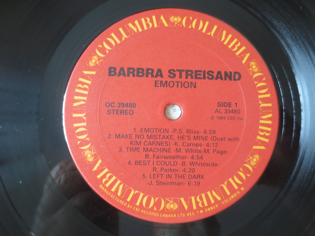 Barbra Streisand – Emotion (1984) Vinyl LP