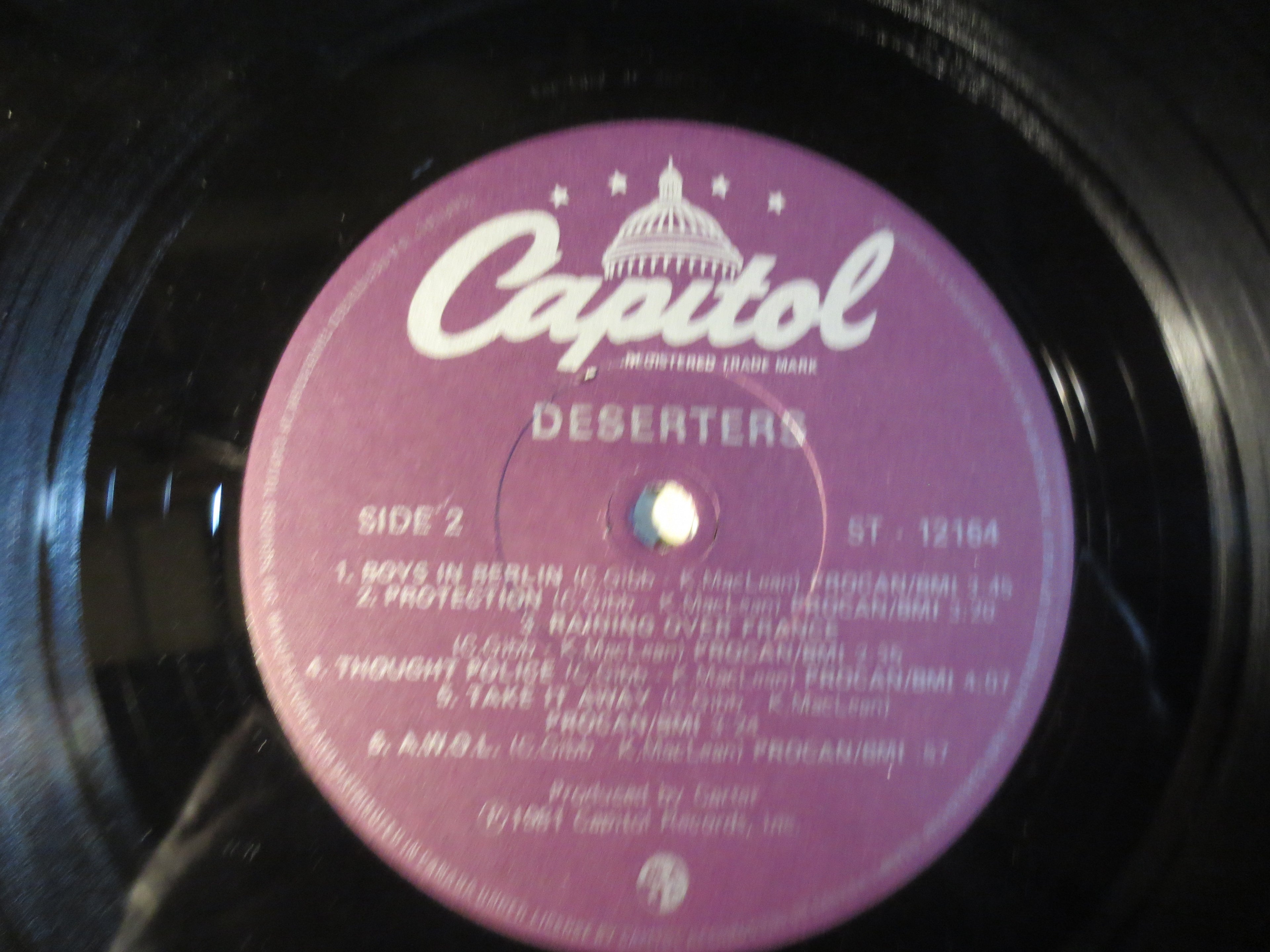 Deserters – Deserters (1981) Vinyl LP