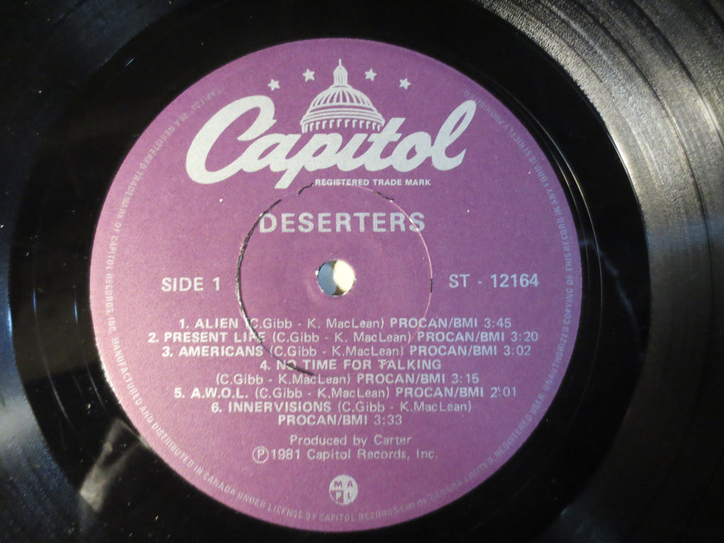 Deserters – Deserters (1981) Vinyl LP