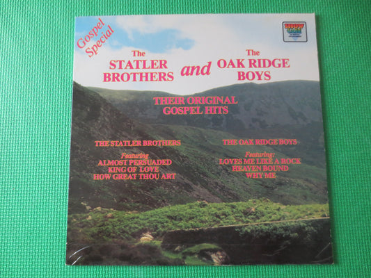 The STATLER BROTHERS, GOSPEL Records, The Oak Ridge Boys, Vintage Vinyl, Record Vinyl, Country Records, lps, 1982 Records