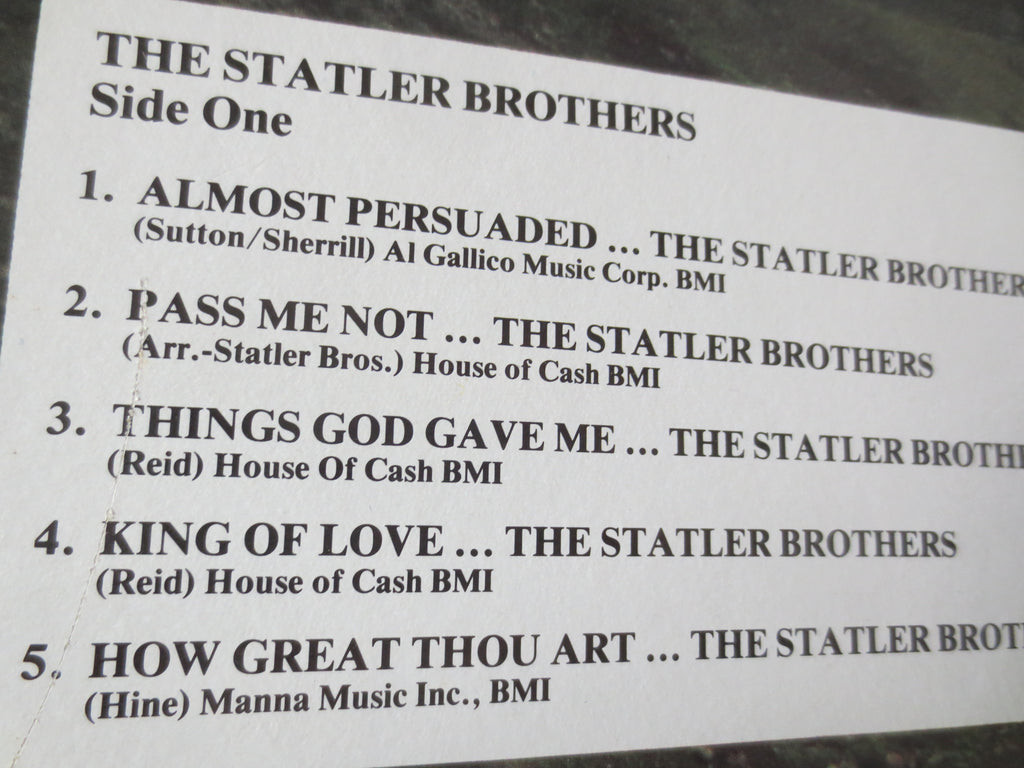 The Statler Brothers & The Oak Ridge Boys – Gospel Special (1982) Vinyl LP