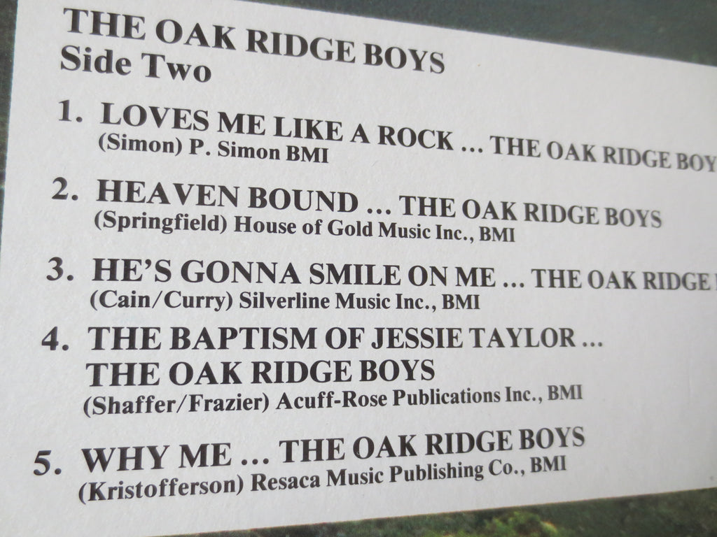 The Statler Brothers & The Oak Ridge Boys – Gospel Special (1982) Vinyl LP