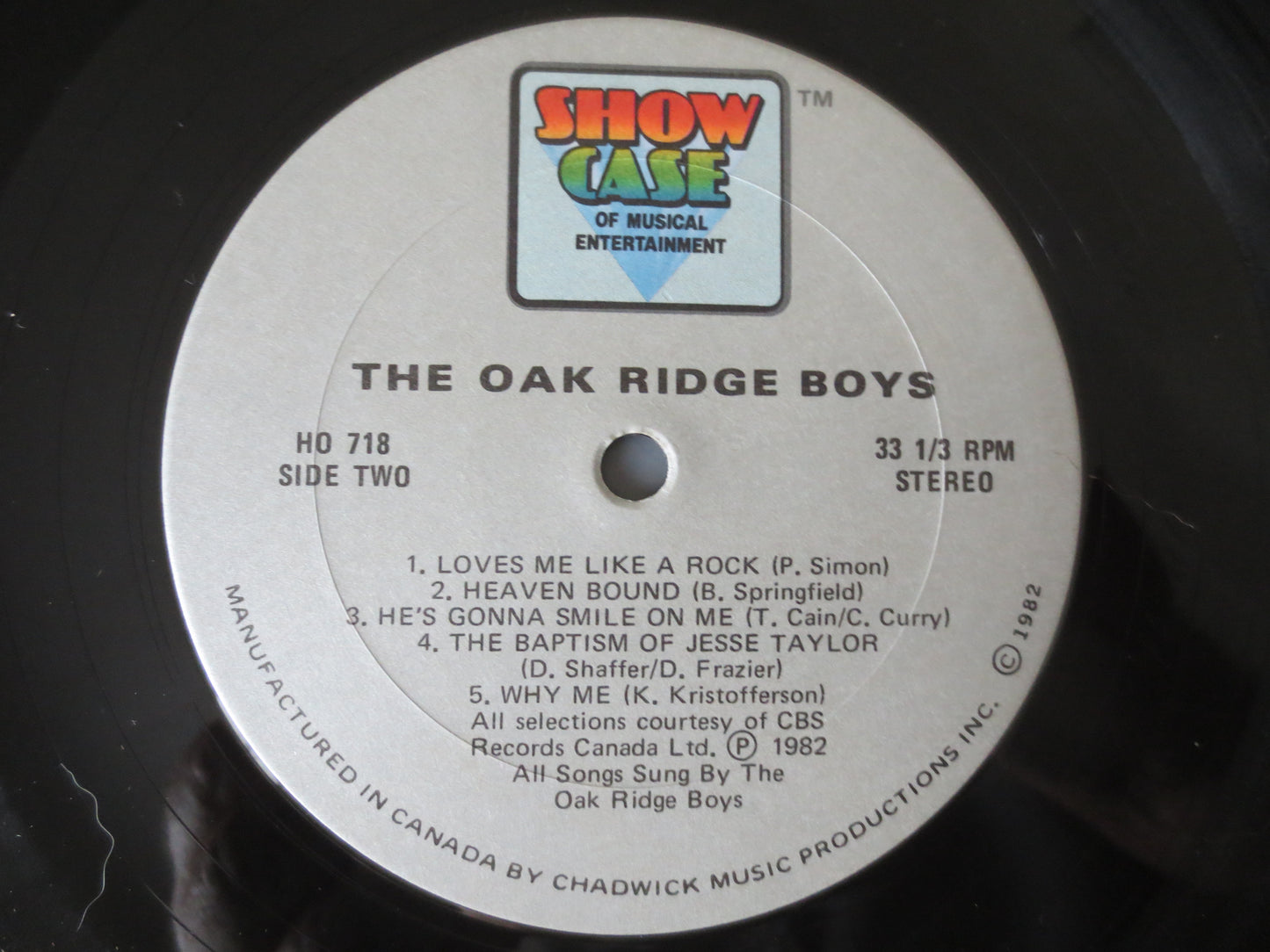 The STATLER BROTHERS, GOSPEL Records, The Oak Ridge Boys, Vintage Vinyl, Record Vinyl, Country Records, lps, 1982 Records