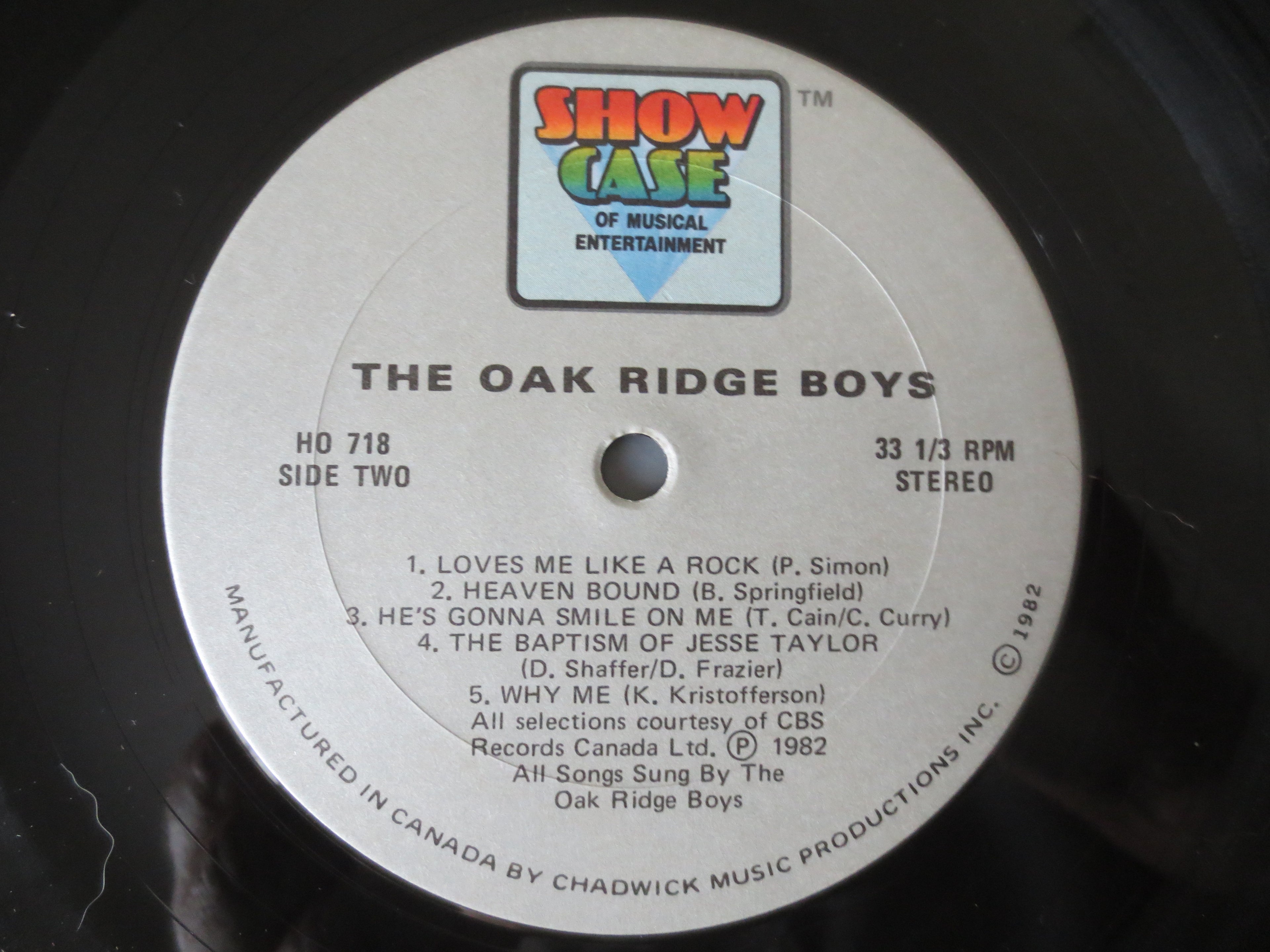 The Statler Brothers & The Oak Ridge Boys – Gospel Special (1982) [Vinyl LP]