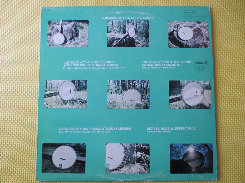 A Bushel of Five String Banjos (1972) Vinyl LP
