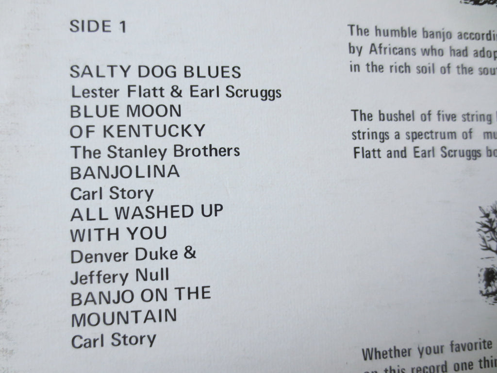 A Bushel of Five String Banjos (1972) Vinyl LP