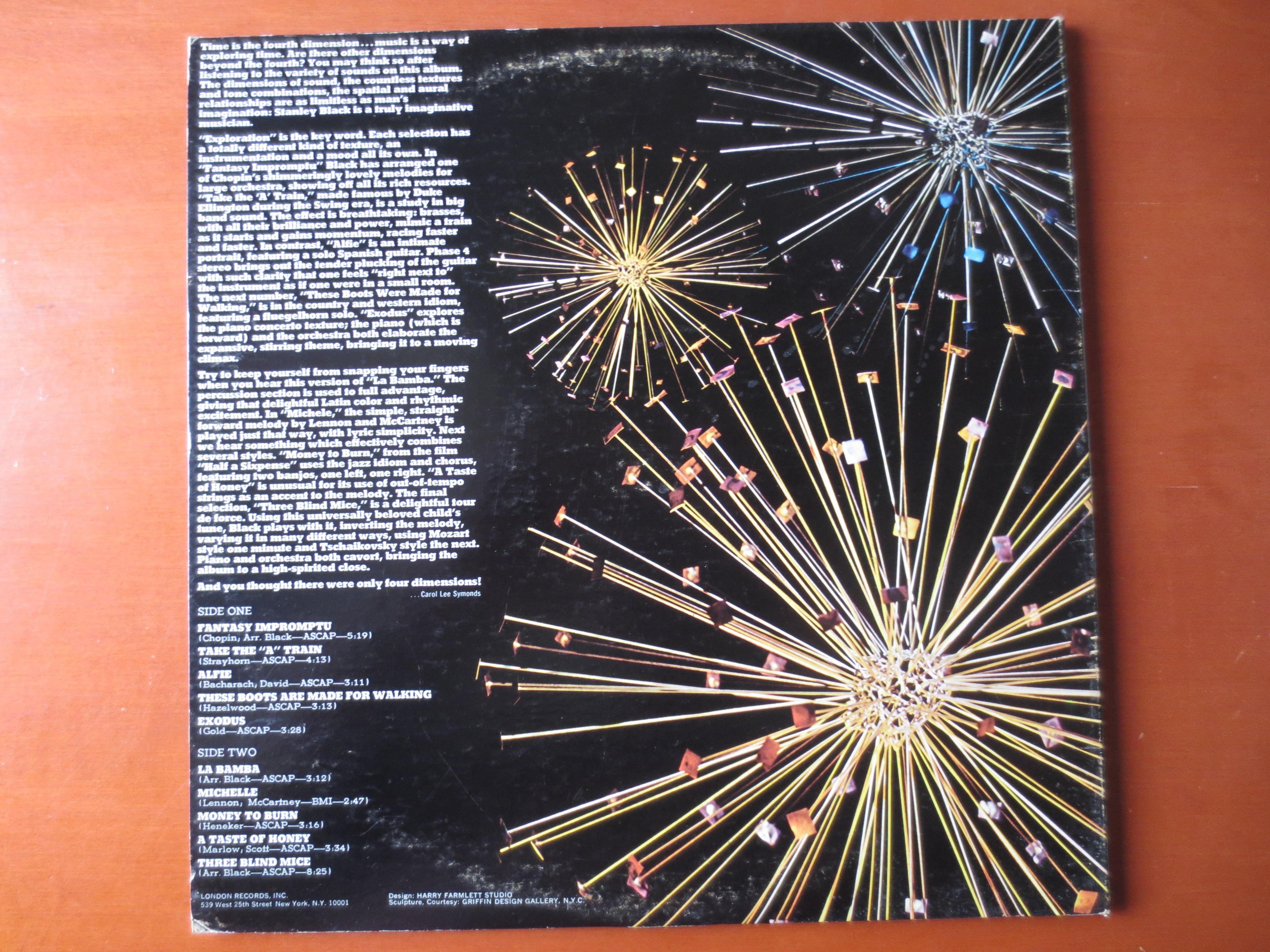 Dimensions in Sound (1968) Vinyl LP