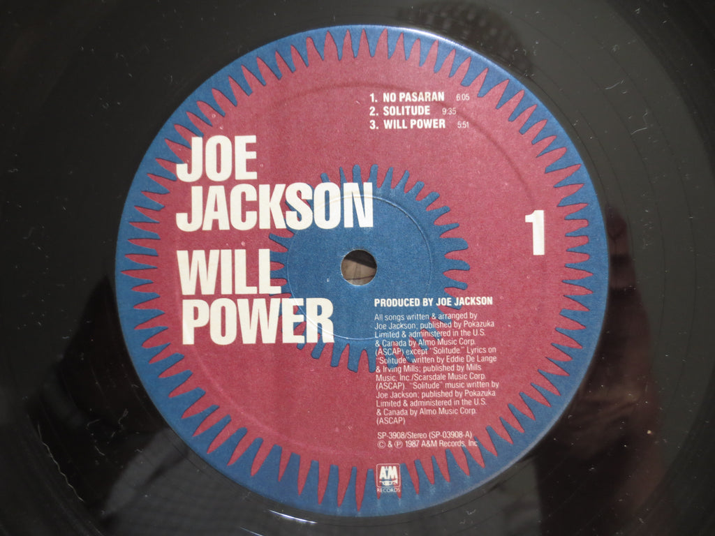 Joe Jackson – Will Power (1987) Vinyl LP