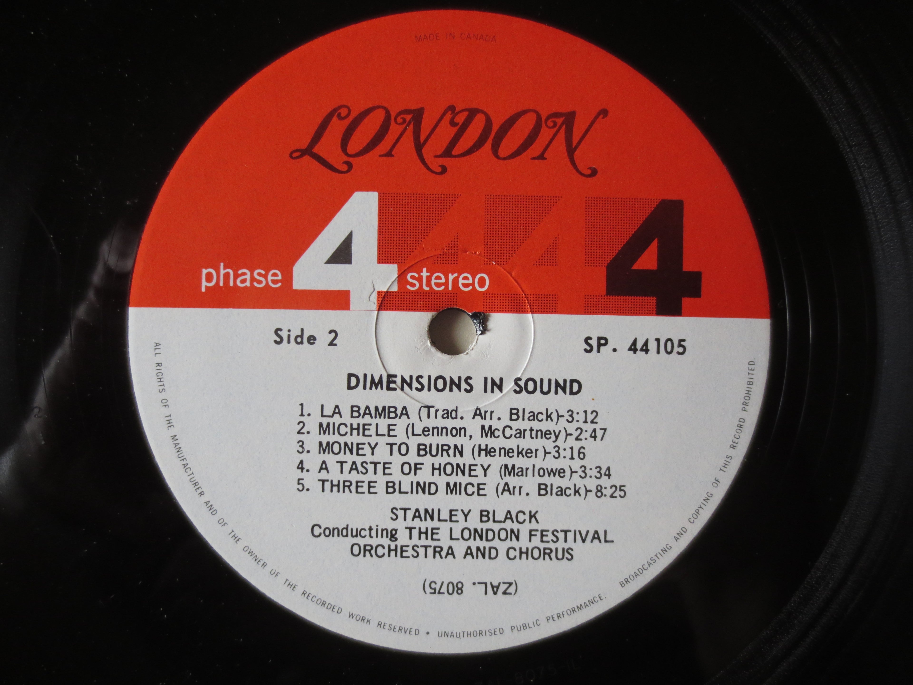 Dimensions in Sound (1968) Vinyl LP