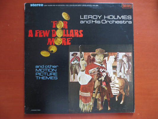 LEROY HOLMES, ORCHESTRA Records, A Few Dollars More, Vintage Vinyl, Record Vinyl, Vinyl Records, Country Lp, 1967 Records
