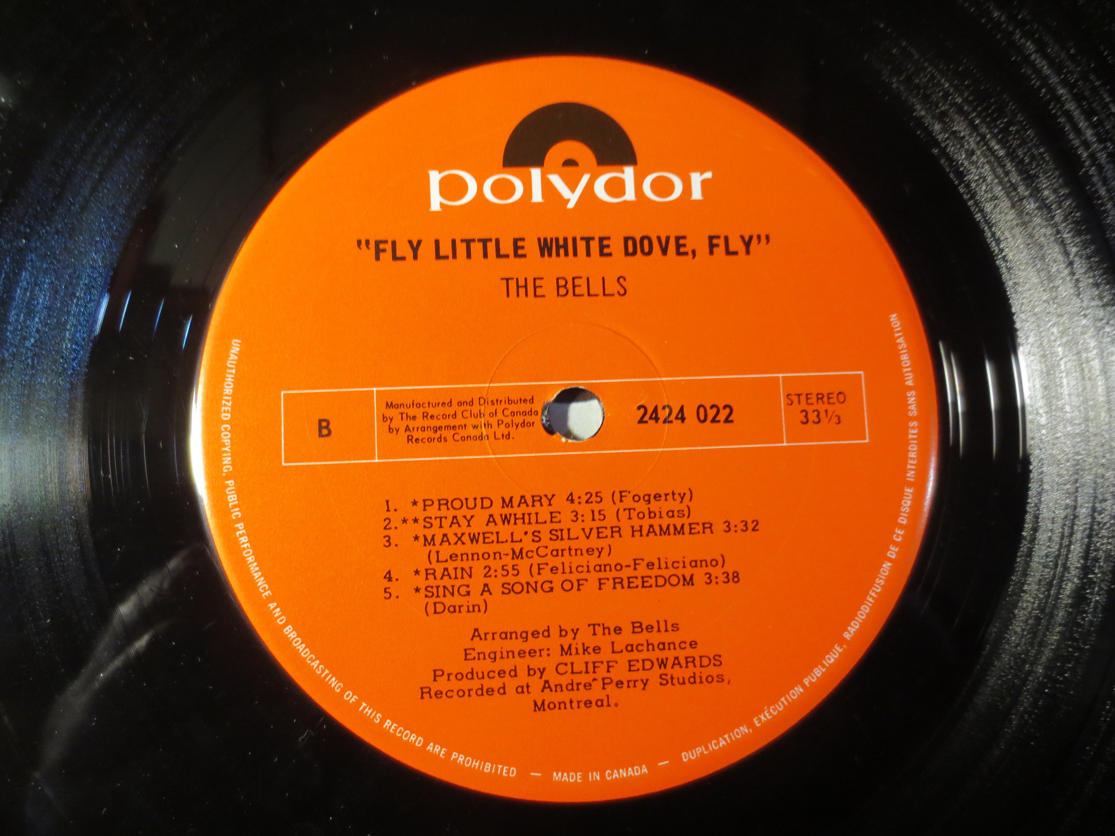 The Bells – Stay Awhile (1971) Vinyl LP