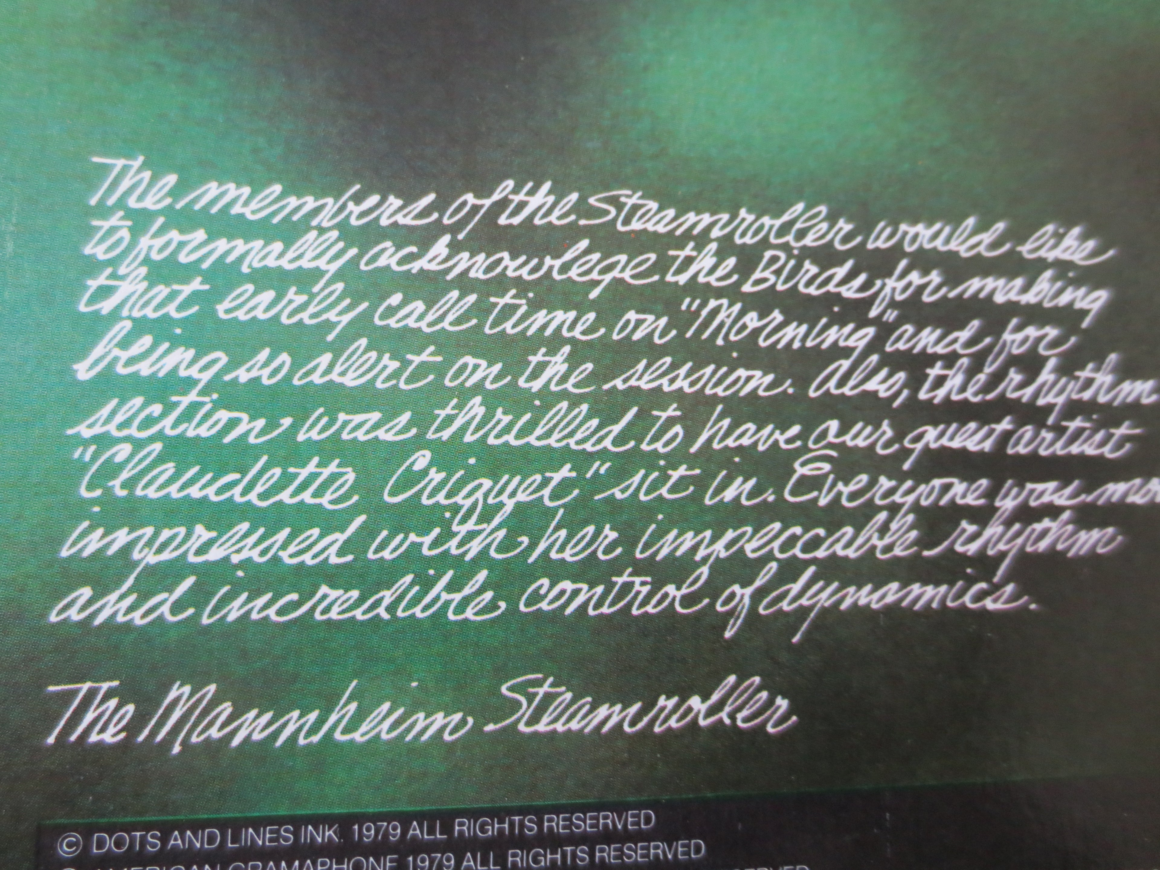 Mannheim Steamroller – Fresh Aire III (1979) Vinyl LP