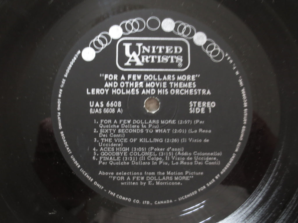 Leroy Holmes & His Orchestra – For a Few Dollars More (1967) Vinyl LP