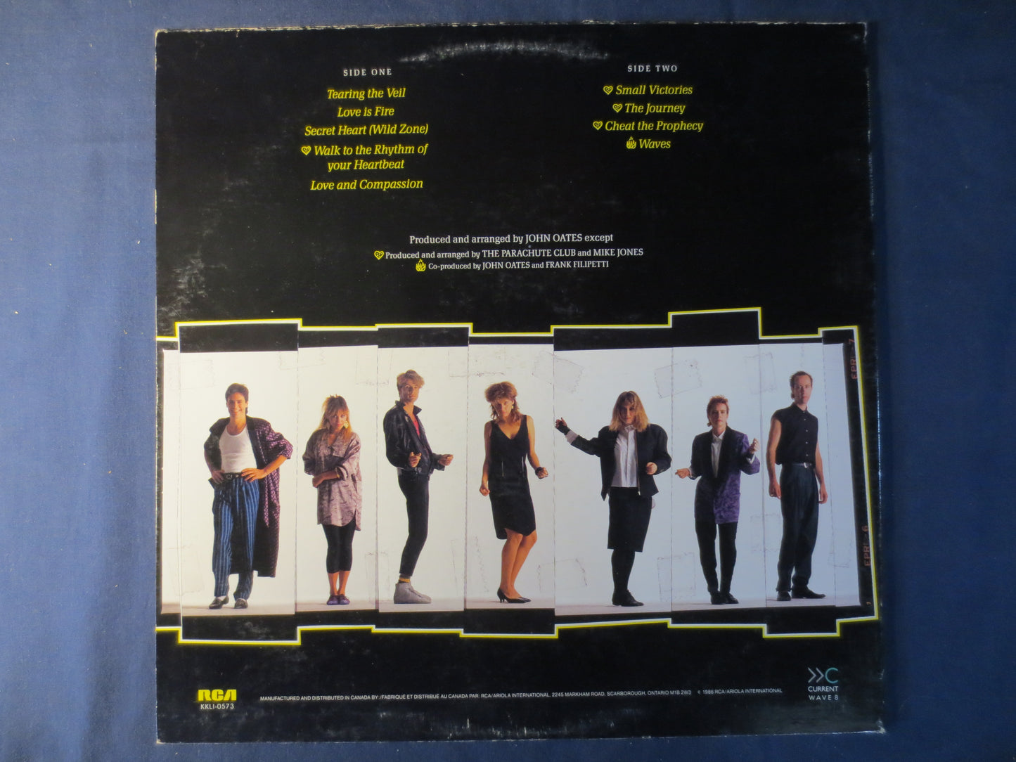 The PARACHUTE CLUB, Small VICTORIES, Pop Record, Rock Record, Vintage Vinyl, Record, Vinyl Record, Vinyl Lp, 1986 Records
