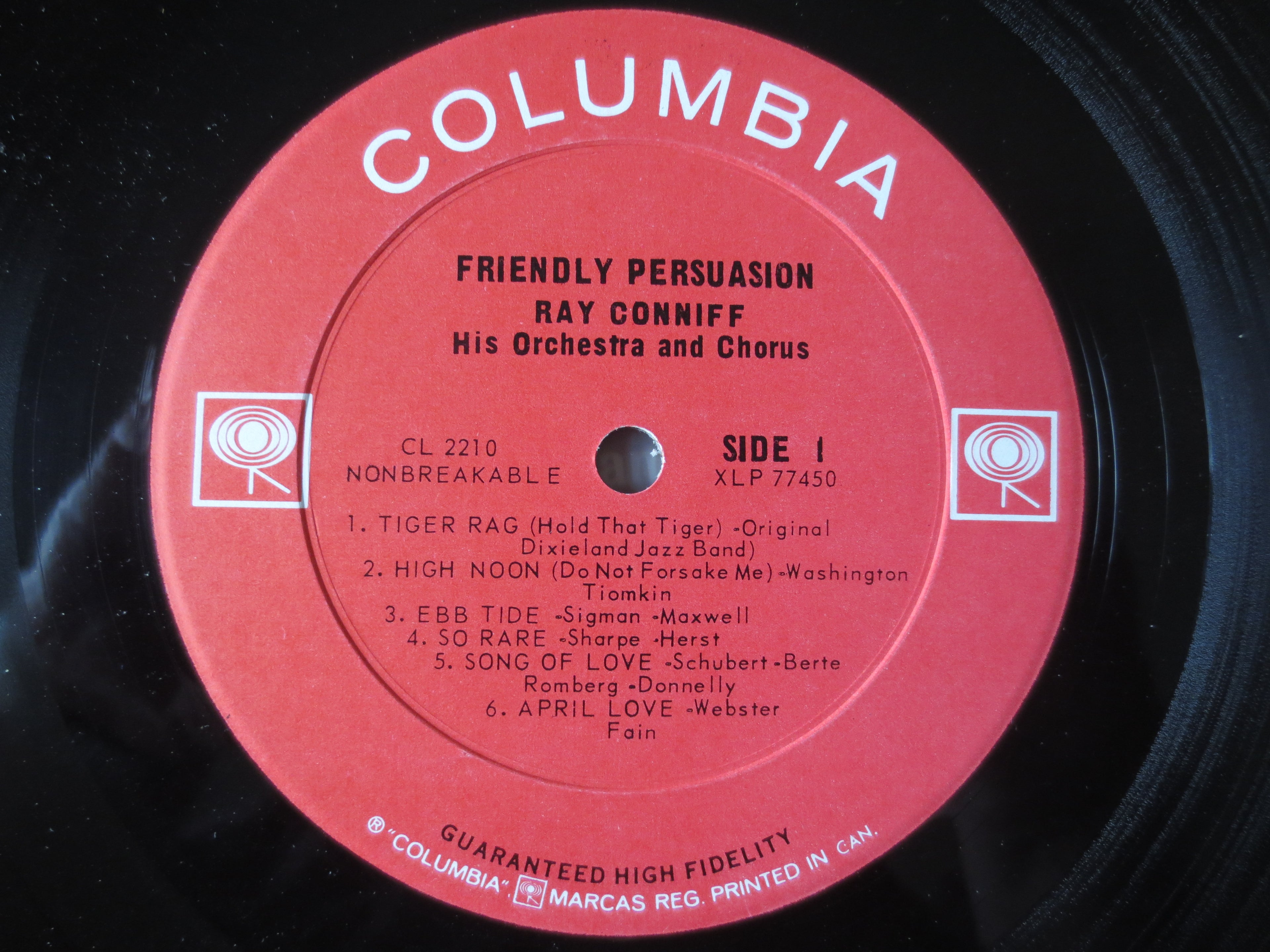 Ray Conniff – Friendly Persuasion (1964) Vinyl LP