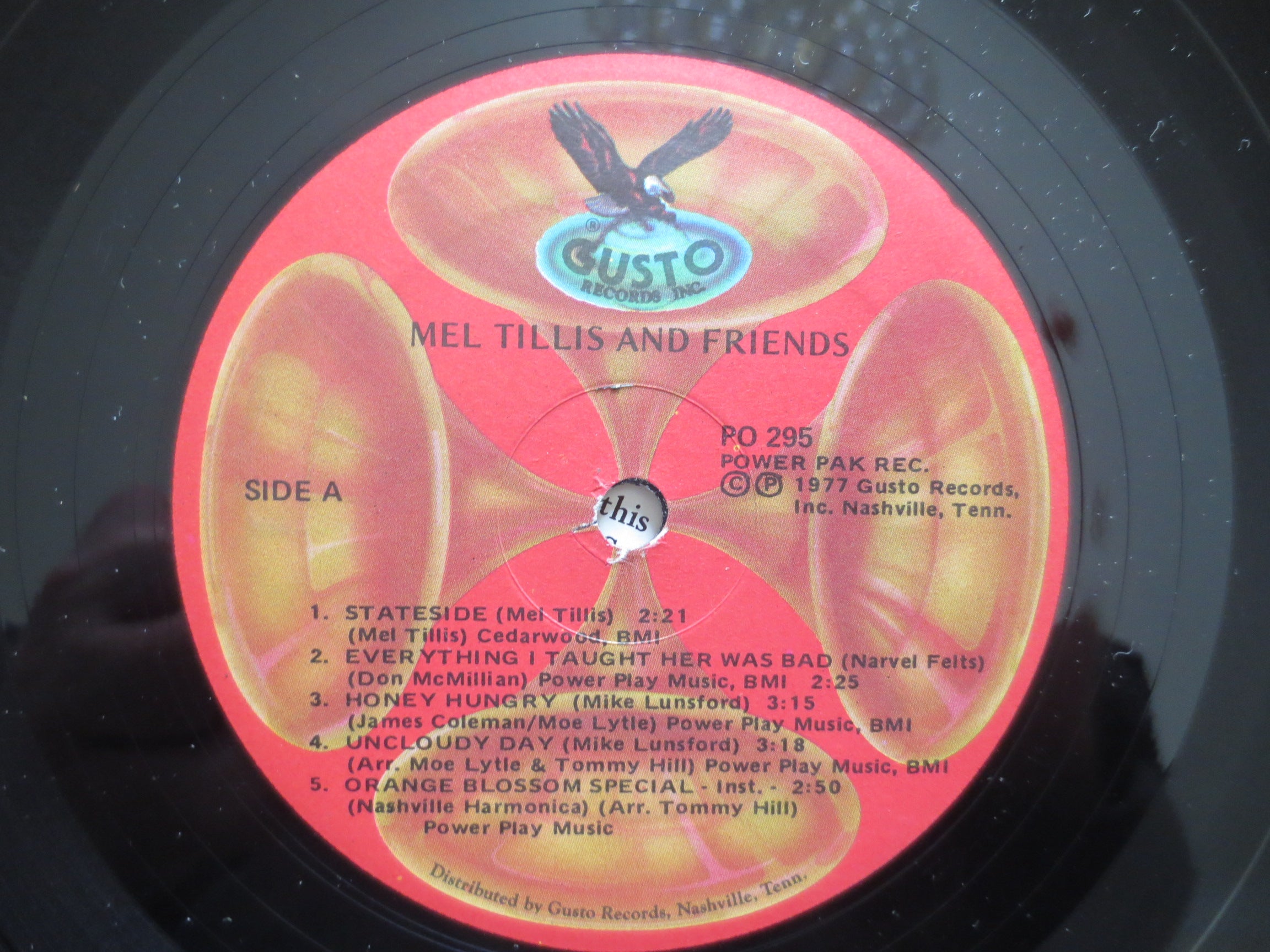 Mel Tillis – Mel Tillis (1977) Vinyl LP