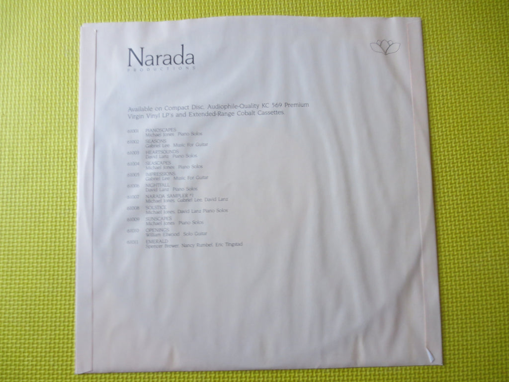 SPENCER BREWER, EMERALD, Nancy Rumbel, Eric Tingstad, New Age Records, New Age Albums, Meditation Albums, Lps, 1986 Records