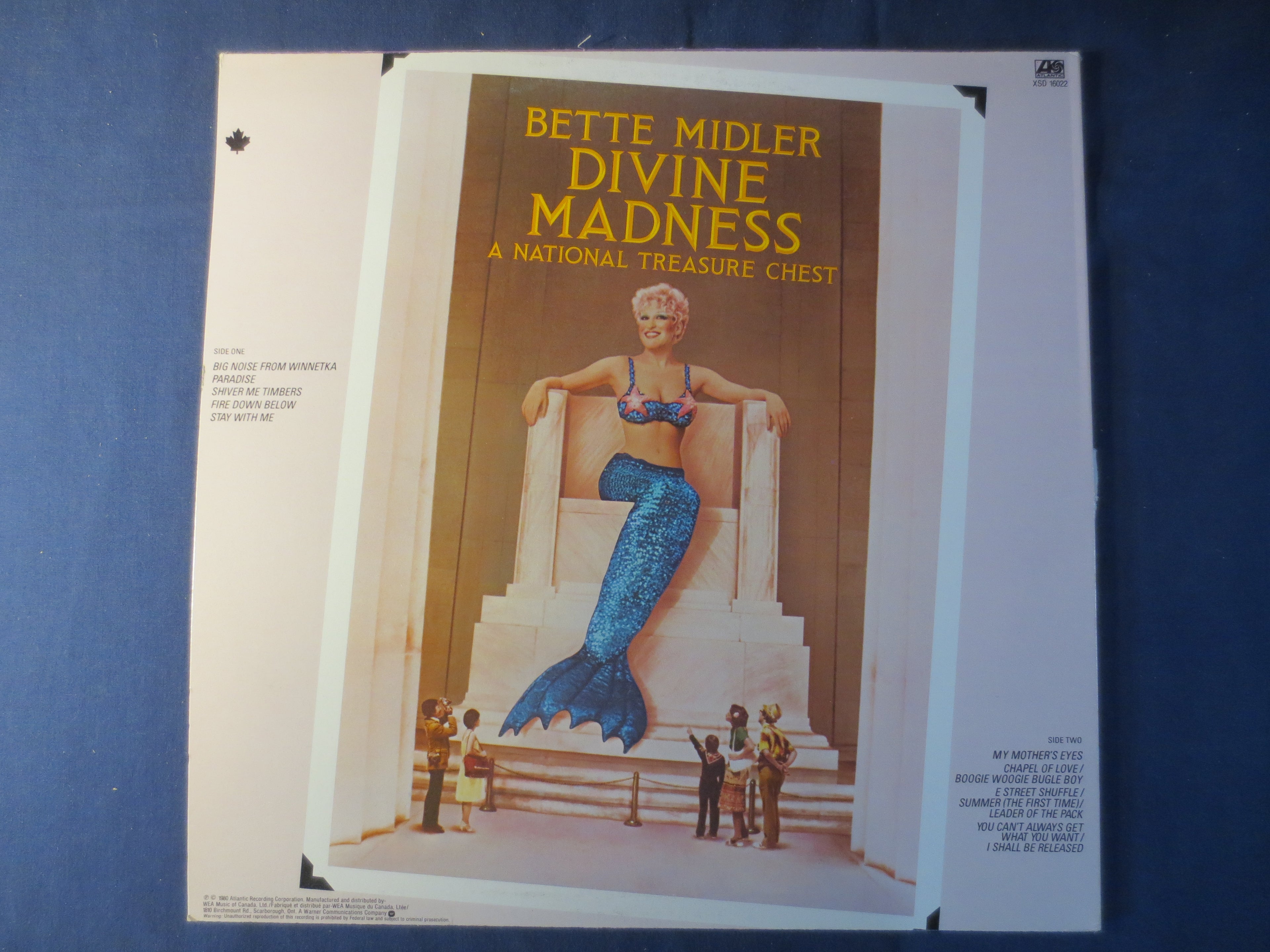 Bette Midler – Divine Madness (1980) Vinyl LP