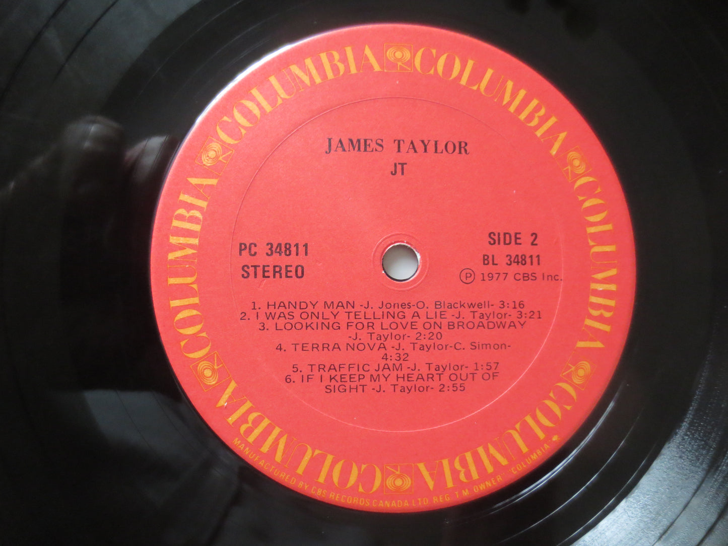 JAMES TAYLOR, JT, James Taylor Record, James Taylor Vinyl, Vinyl Records, Folk Records, Folk Vinyl, Folk lps, 1977 Records