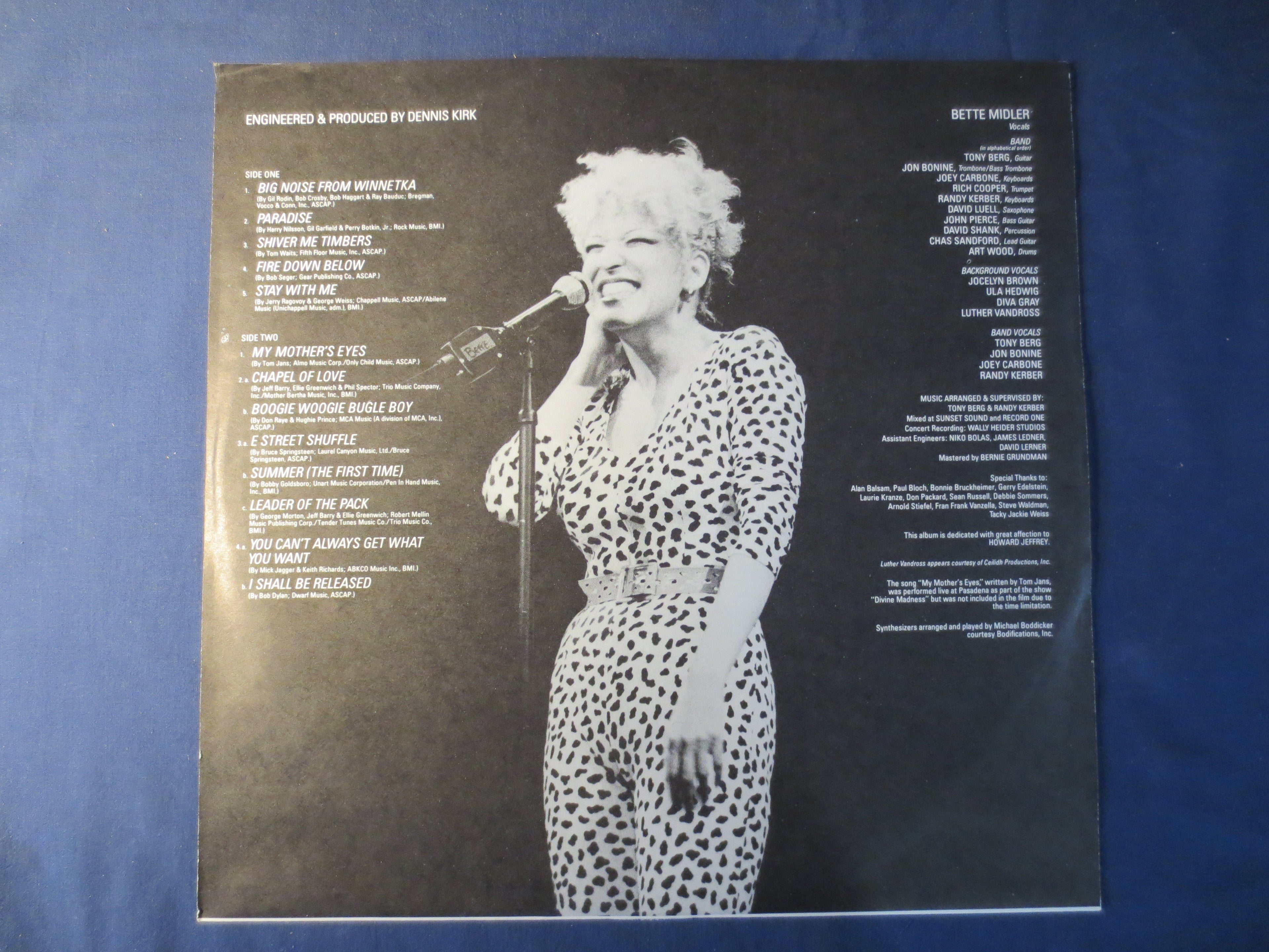 Bette Midler – Divine Madness (1980) Vinyl LP