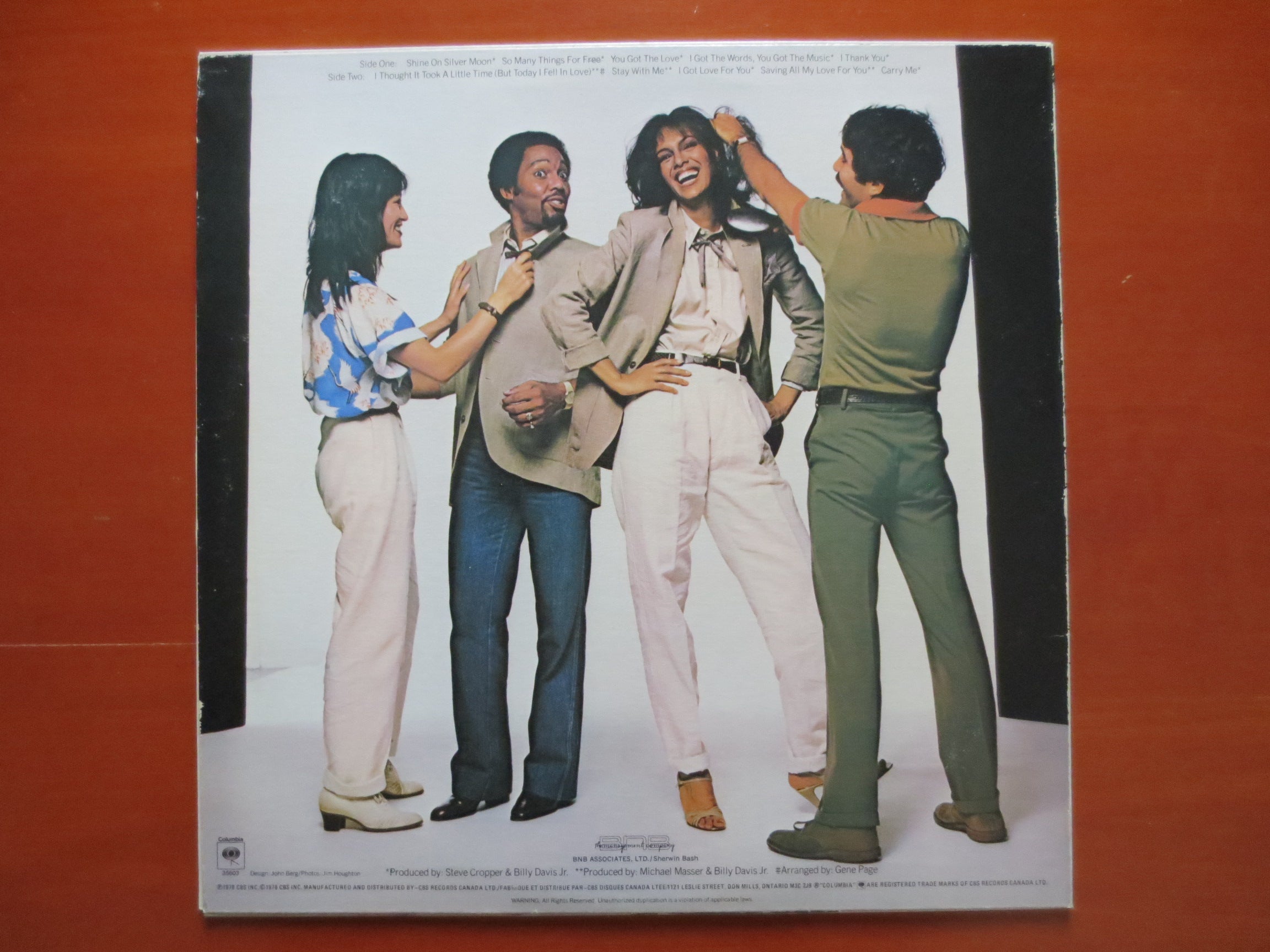 Marilyn McCoo & Billy Davis Jr. – The Two of Us (1978) Vinyl LP
