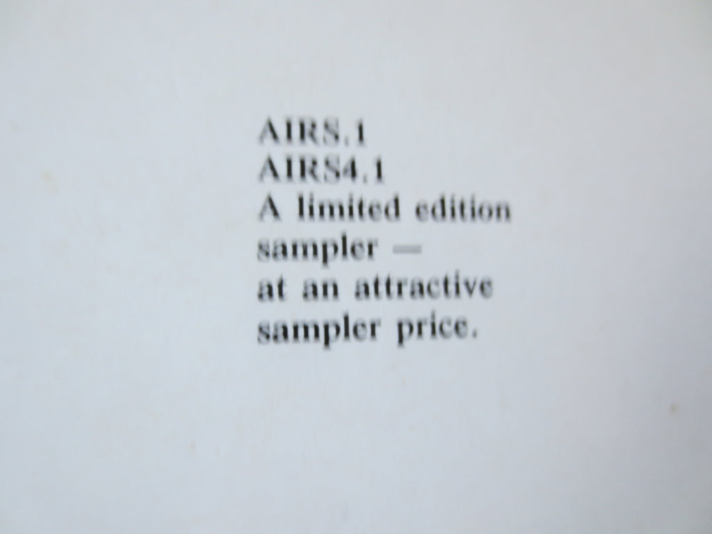 A New Age in Music – Sampler (1986) Vinyl LP