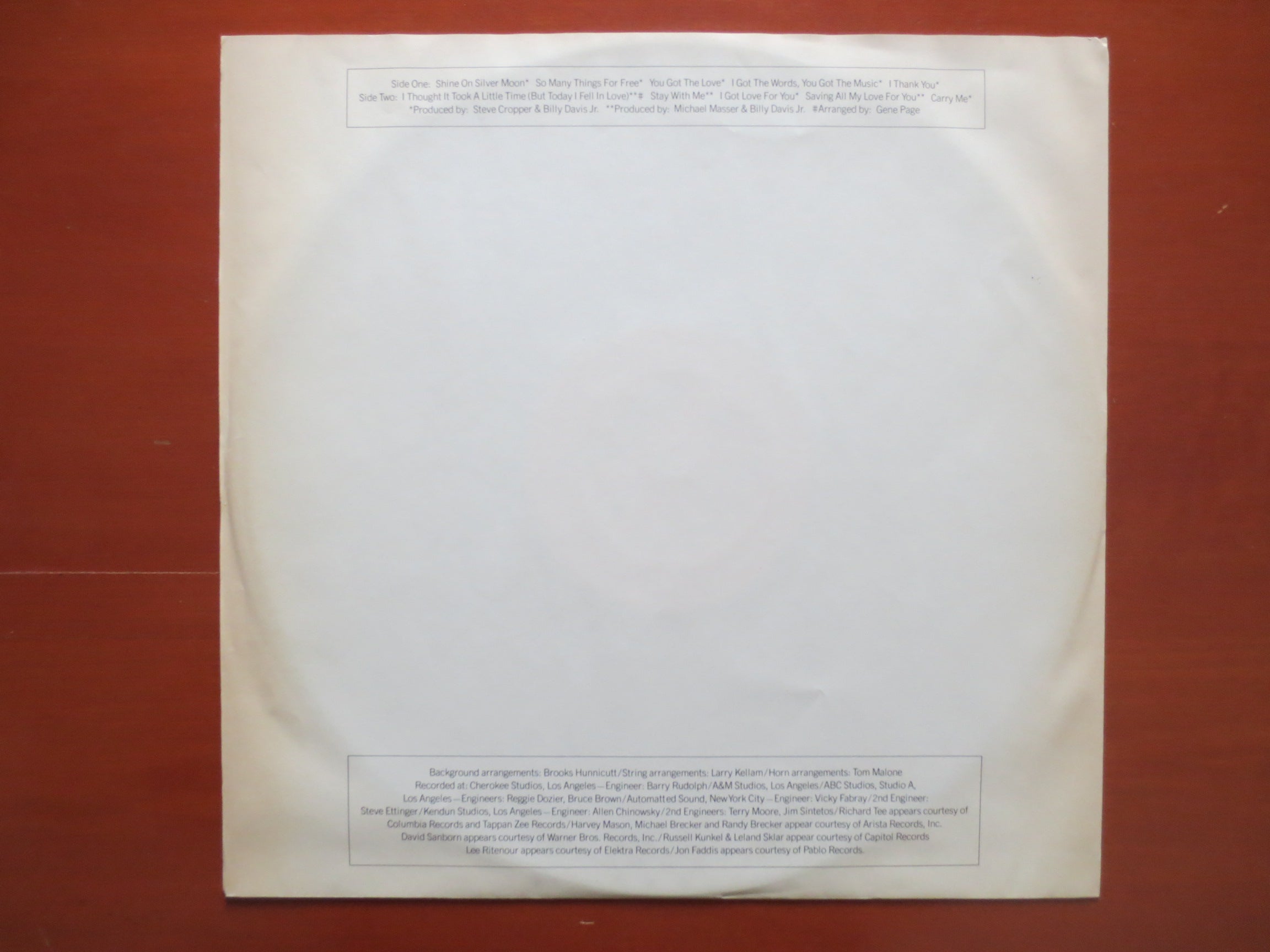 Marilyn McCoo & Billy Davis Jr. – The Two of Us (1978) Vinyl LP