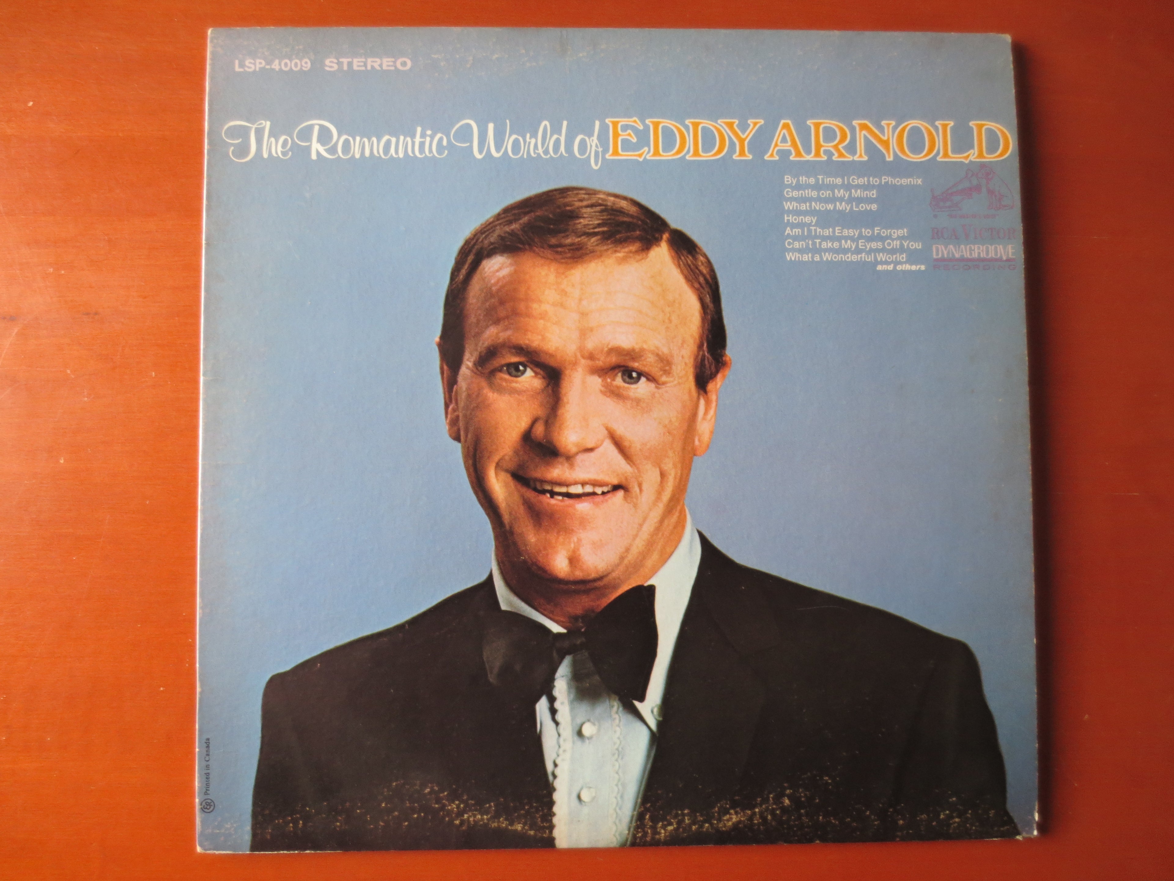 Eddy Arnold – Romantic World (1968) Vinyl LP