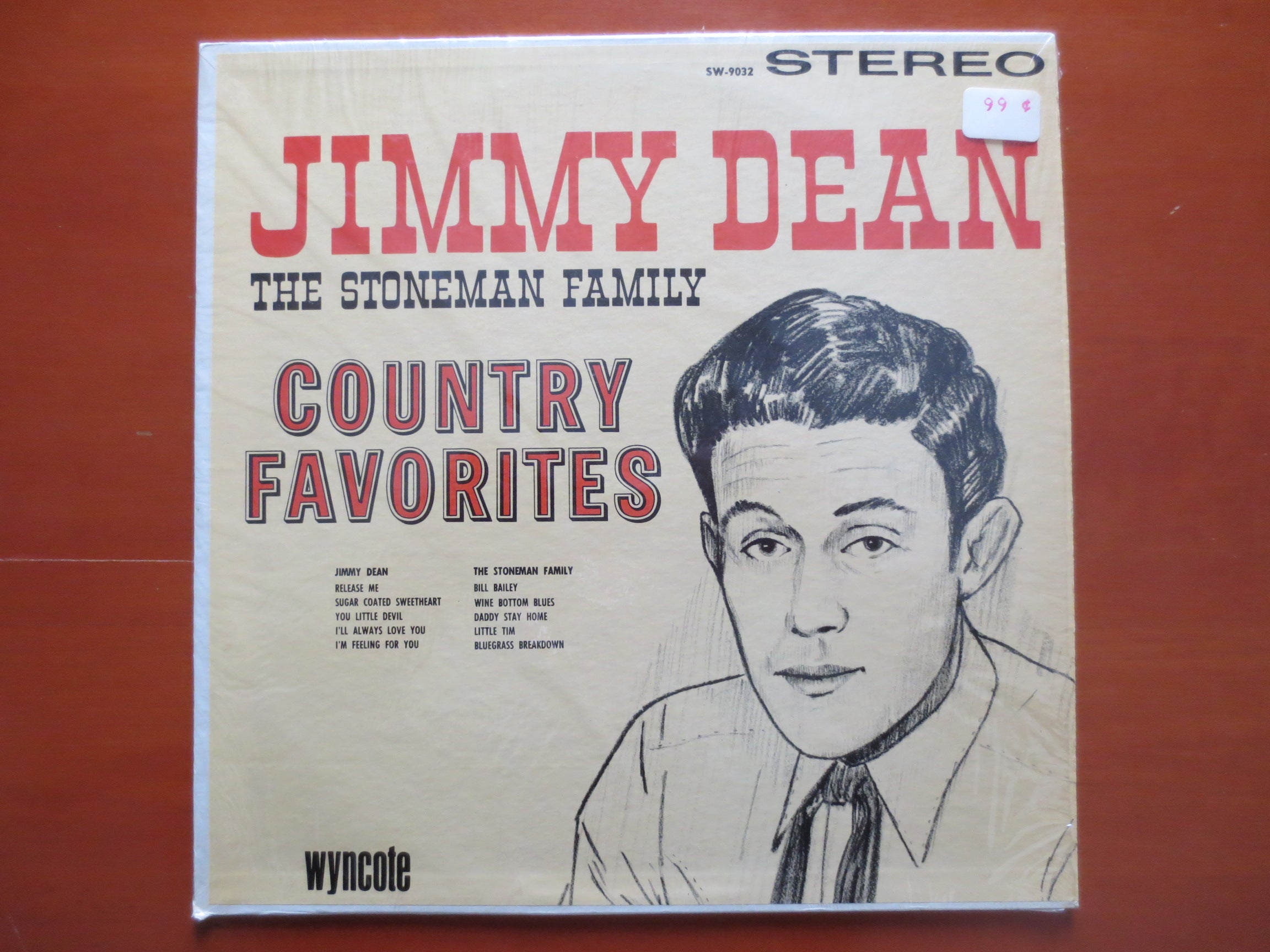 Jimmy Dean – Country Favorites (1964) Vinyl LP