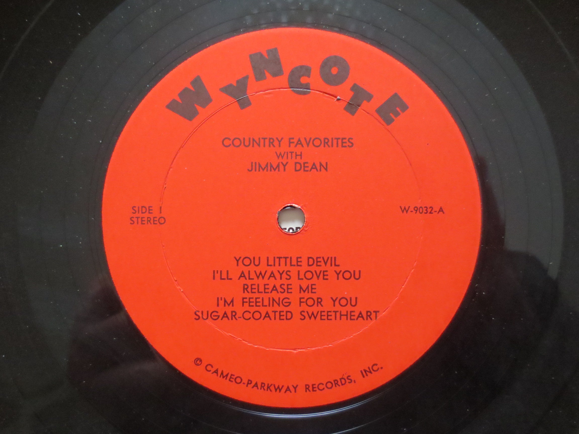 Jimmy Dean – Country Favorites (1964) Vinyl LP