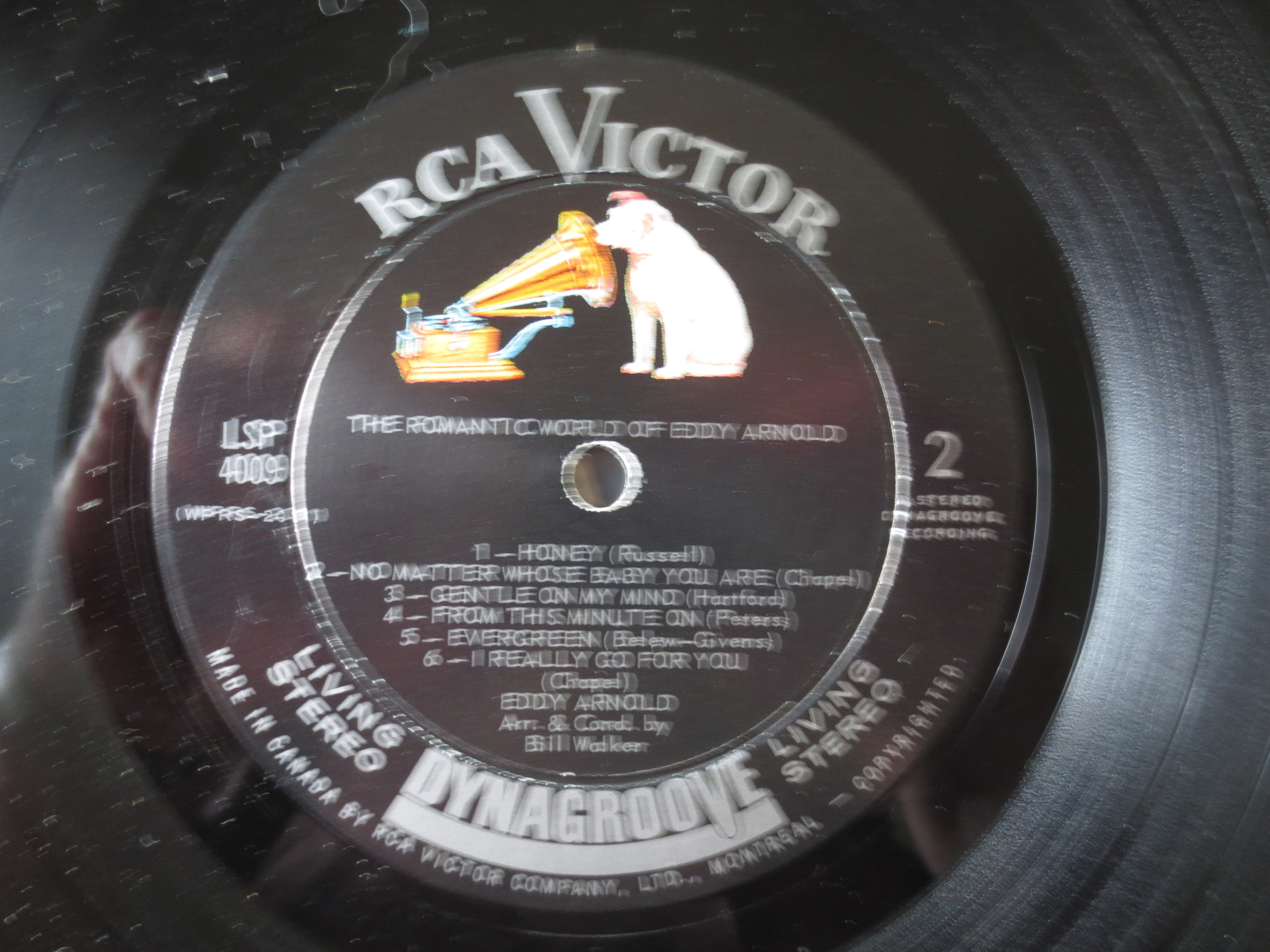 Eddy Arnold – Romantic World (1968) Vinyl LP