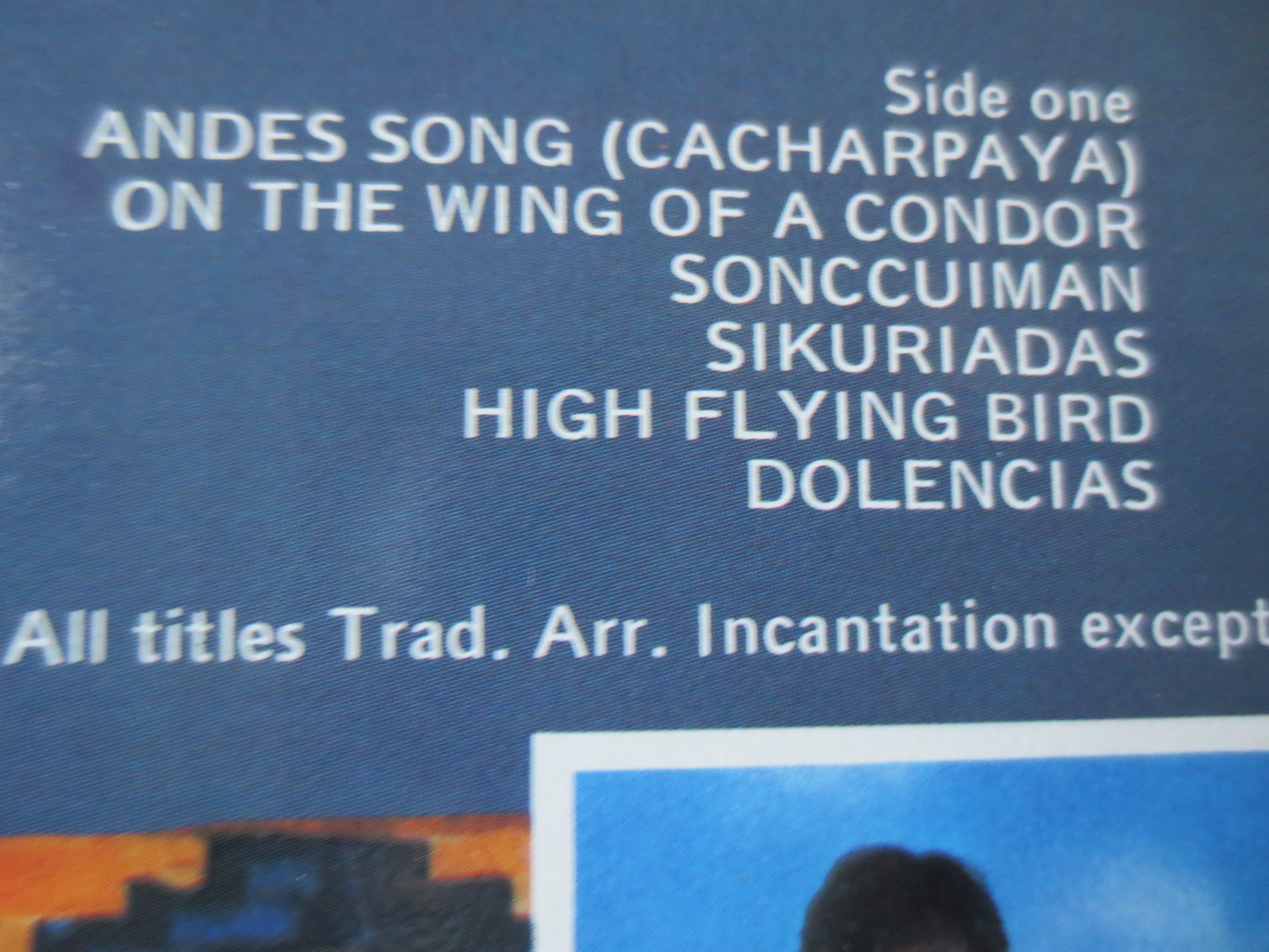 Incantation – Cacharpaya (Andes Pumpsá Dèsi) (1983) Vinyl LP