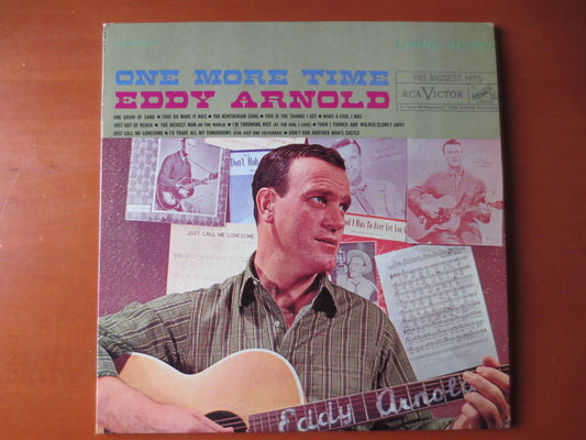 EDDY ARNOLD, One MORE Time, Eddy Arnold Records, Vintage Vinyl, Eddy Arnold Vinyl, Jazz Records, Vinyl Album, 1962 Records