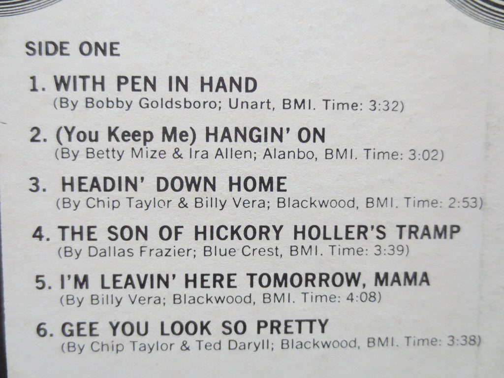 Billy Vera – With Pen in Hand (1968) Vinyl LP