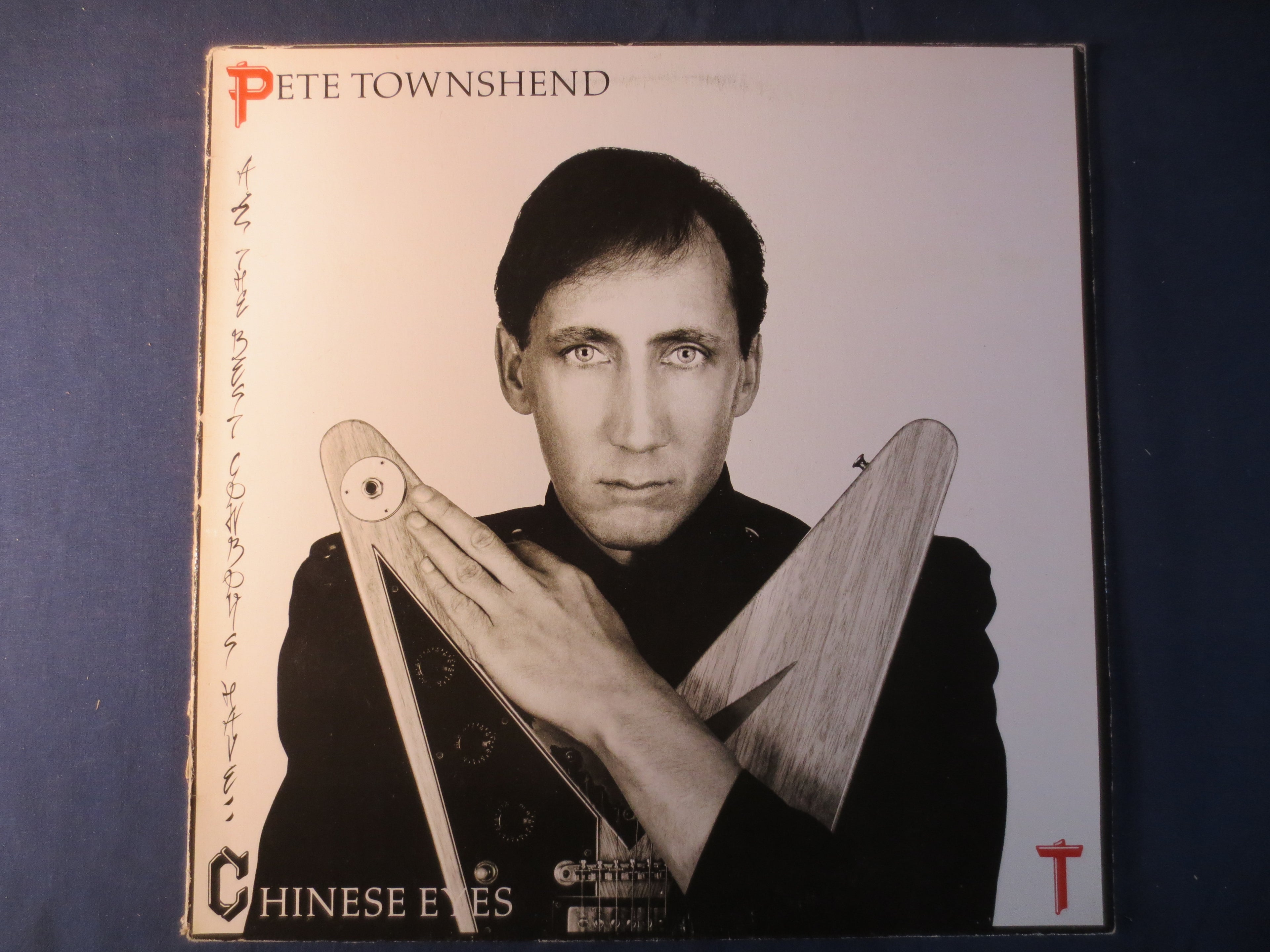 Pete Townshend – All the Best Cowboys Have Chinese Eyes (1982) Vinyl LP