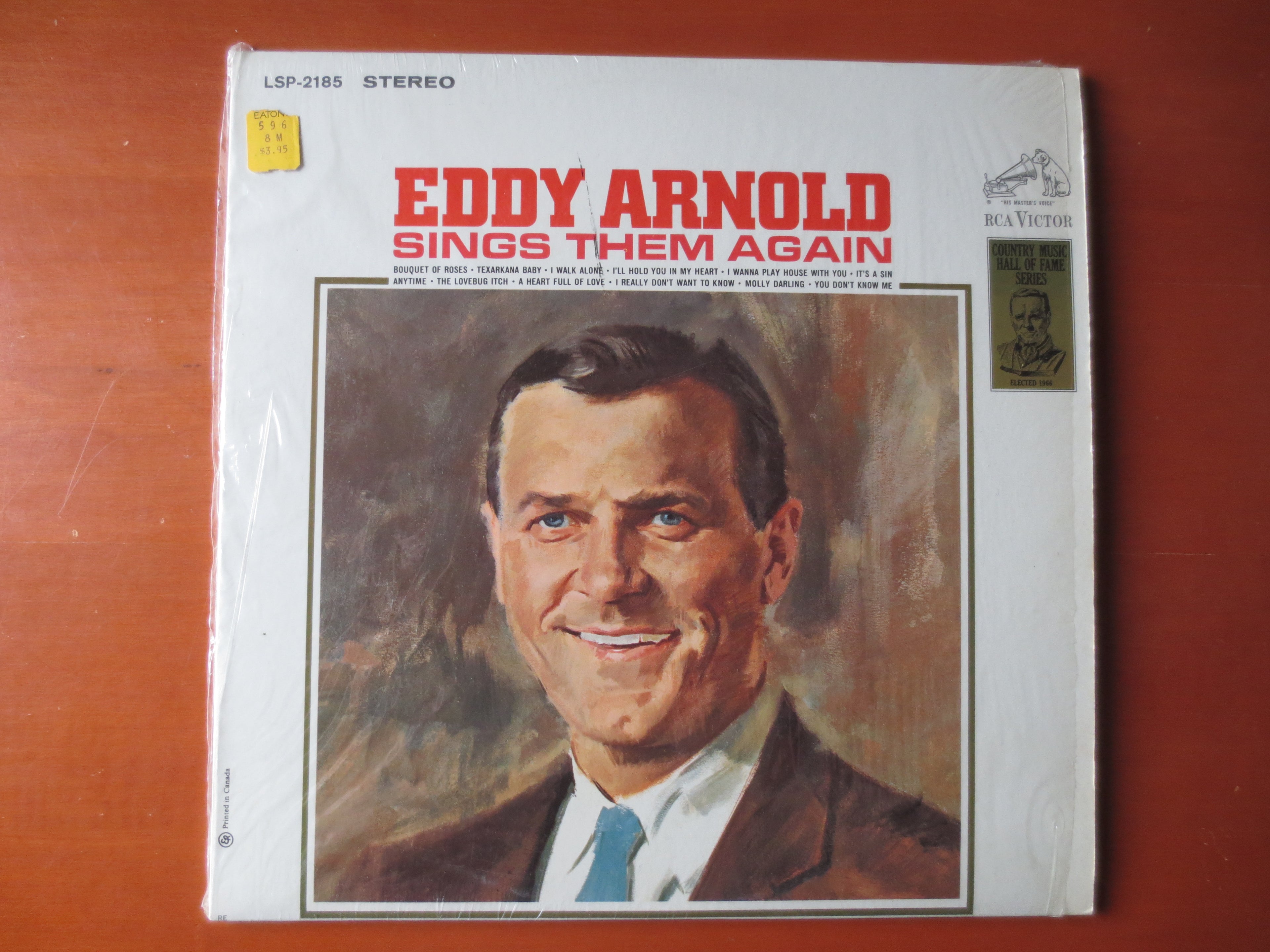 Eddy Arnold – Eddy Arnold Sings Them Again (1960) Vinyl LP