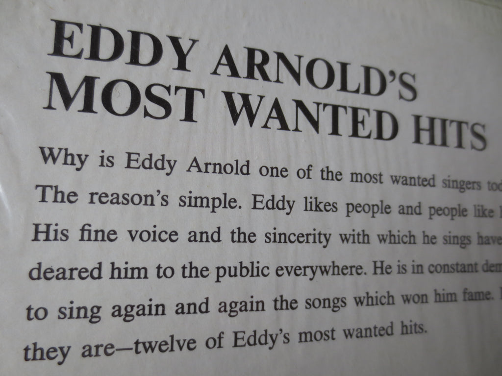 Eddy Arnold – Eddy Arnold Sings Them Again (1960) Vinyl LP