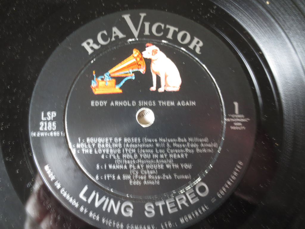 Eddy Arnold – Eddy Arnold Sings Them Again (1960) Vinyl LP