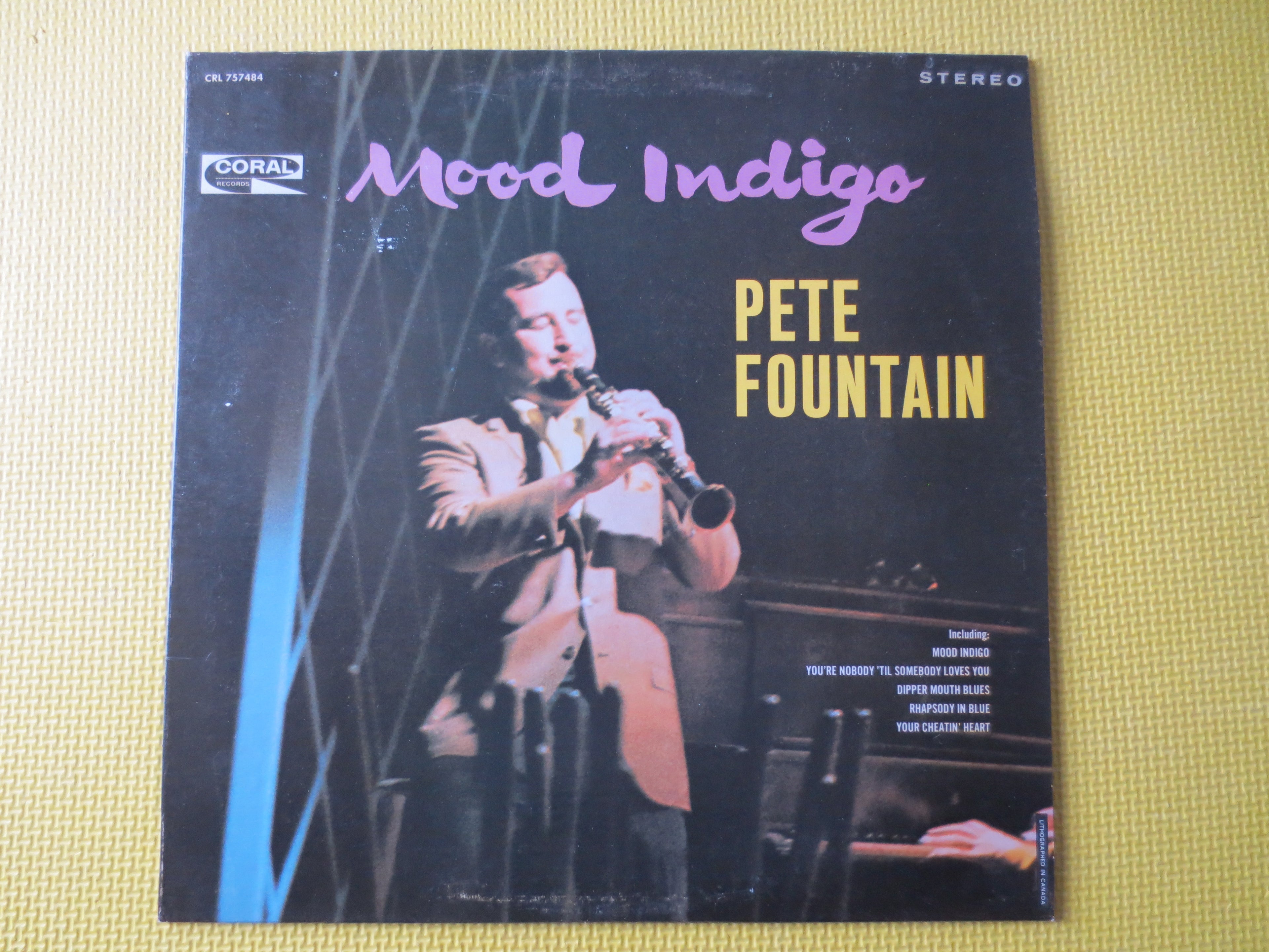 Pete Fountain – Mood Indigo (1966) Vinyl LP