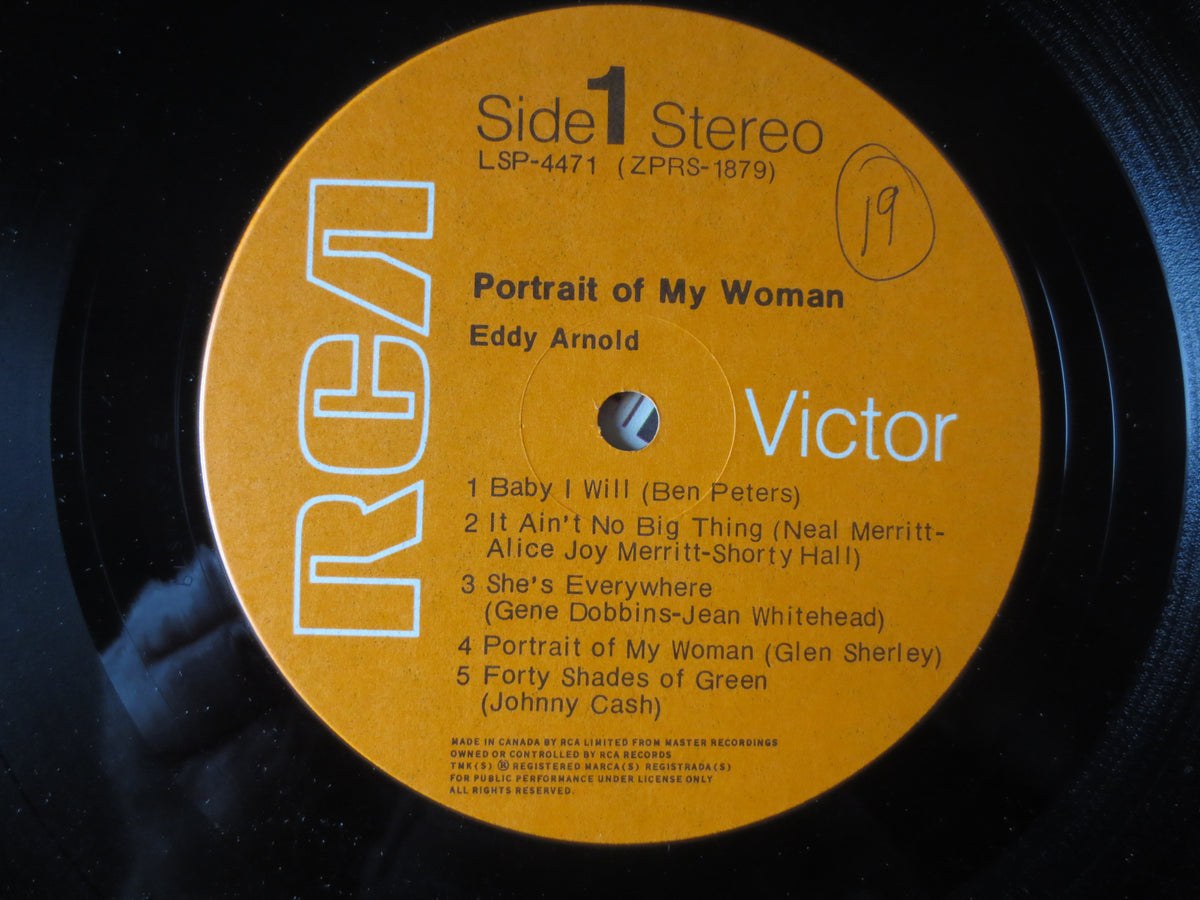 Eddy Arnold – Portrait of My Woman (1971) Vinyl LP