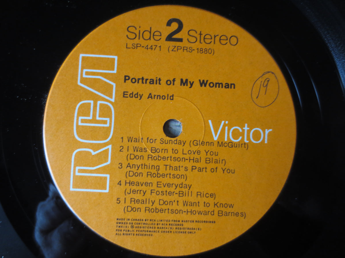Eddy Arnold – Portrait of My Woman (1971) Vinyl LP