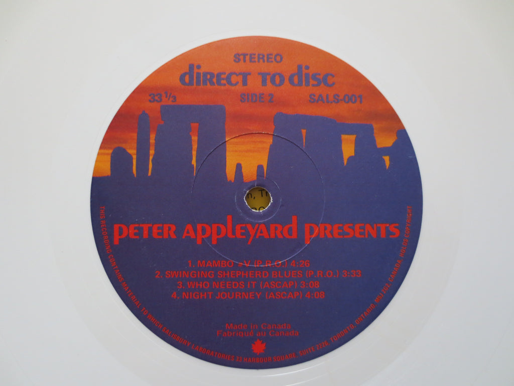 Peter Appleyard – Peter Appleyard Presents (1977) Vinyl LP