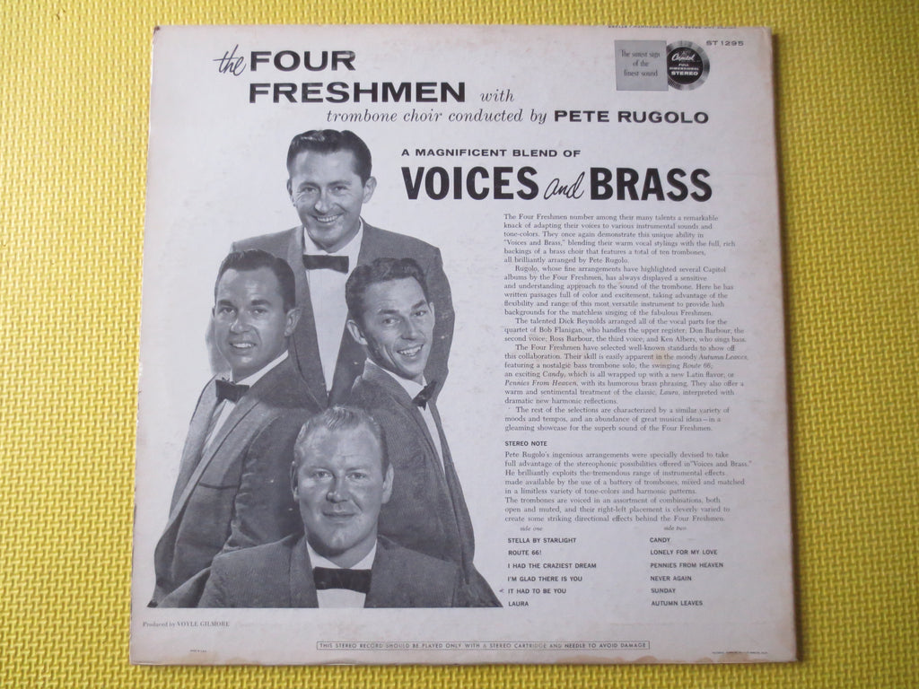 The Four Freshmen – Voices and Brass (1960) Vinyl LP