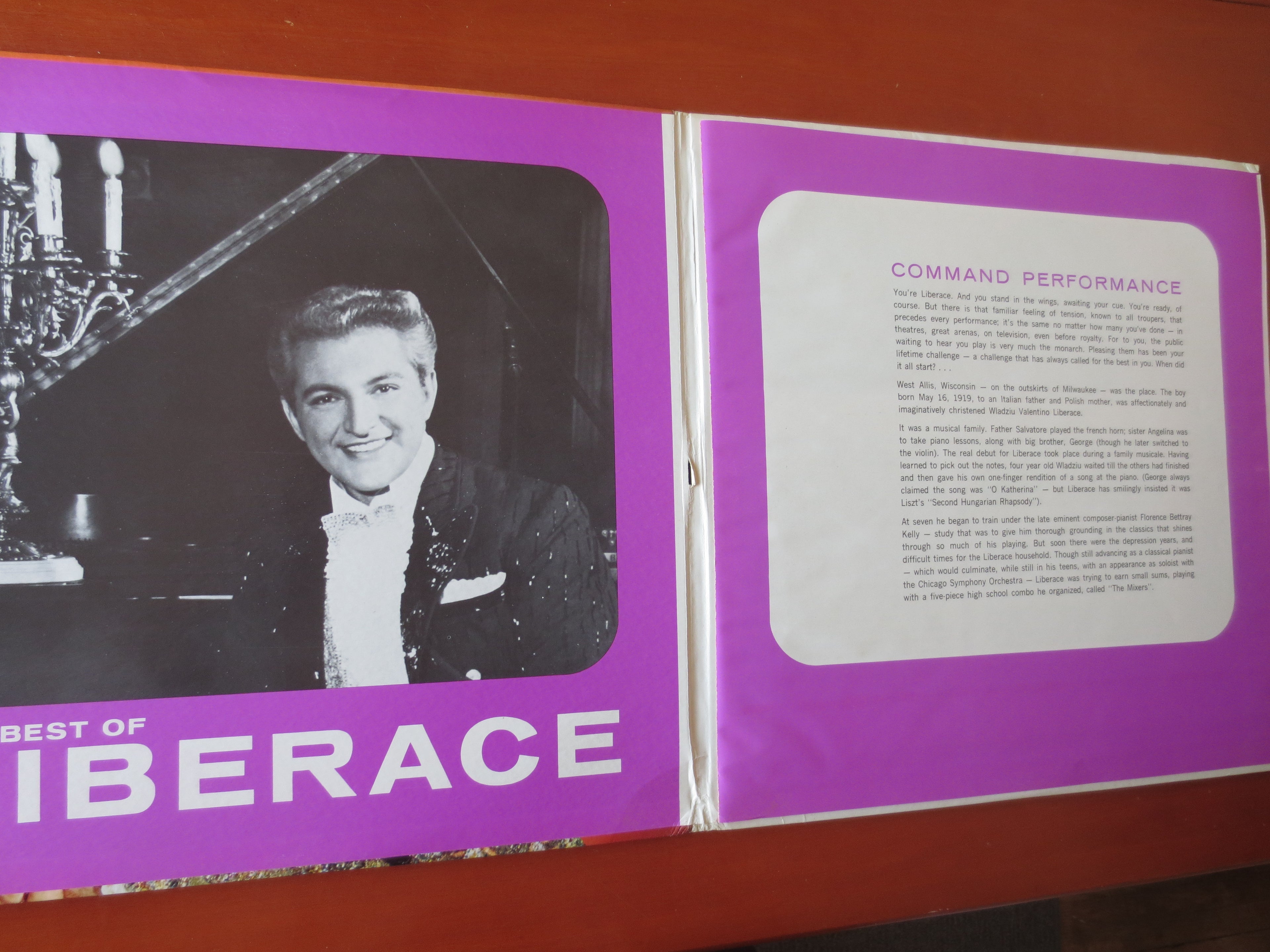 Liberace – The Best of Liberace (1965) Vinyl 2xLP